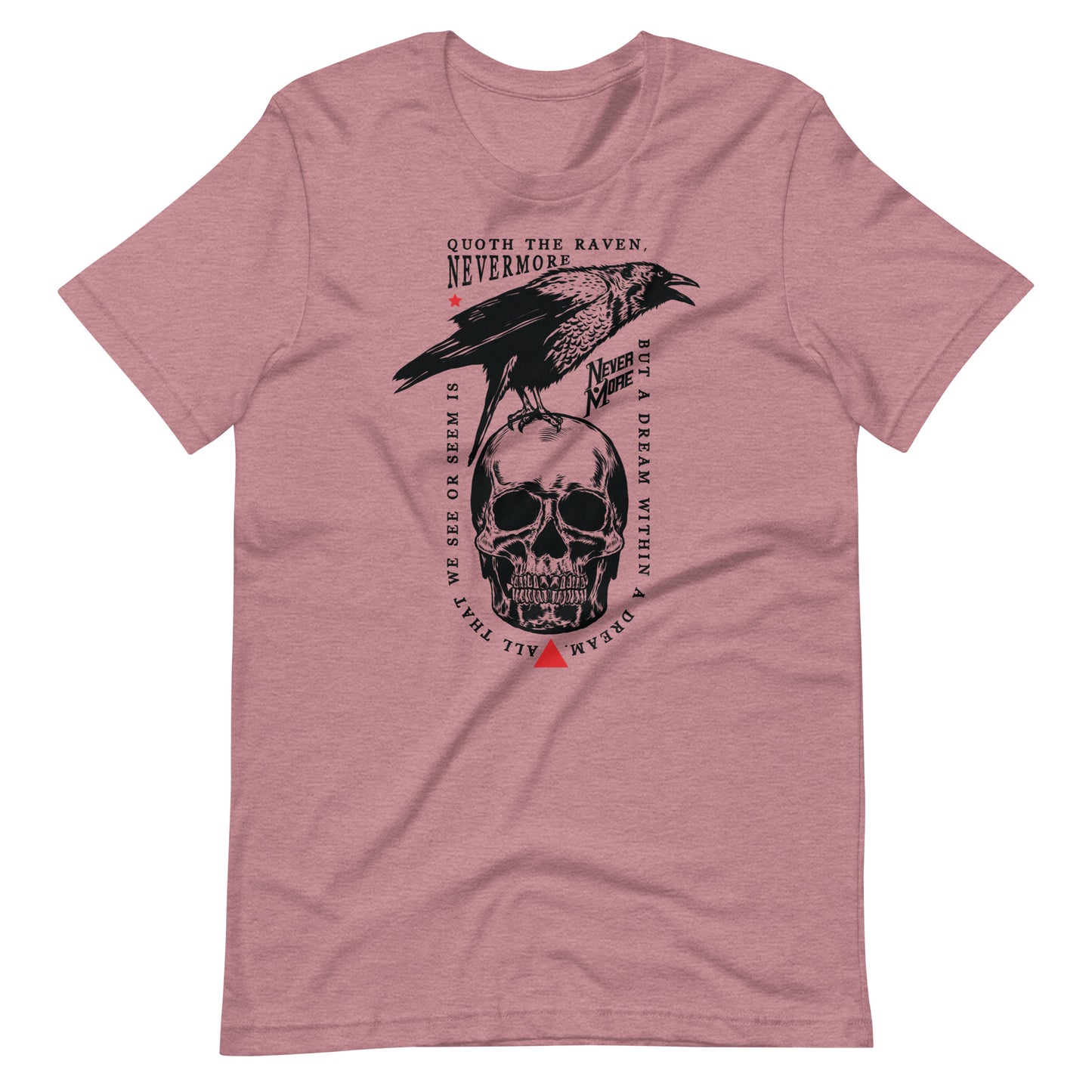 Quoth the Raven - Men's t-shirt - Heather Orchid Front
