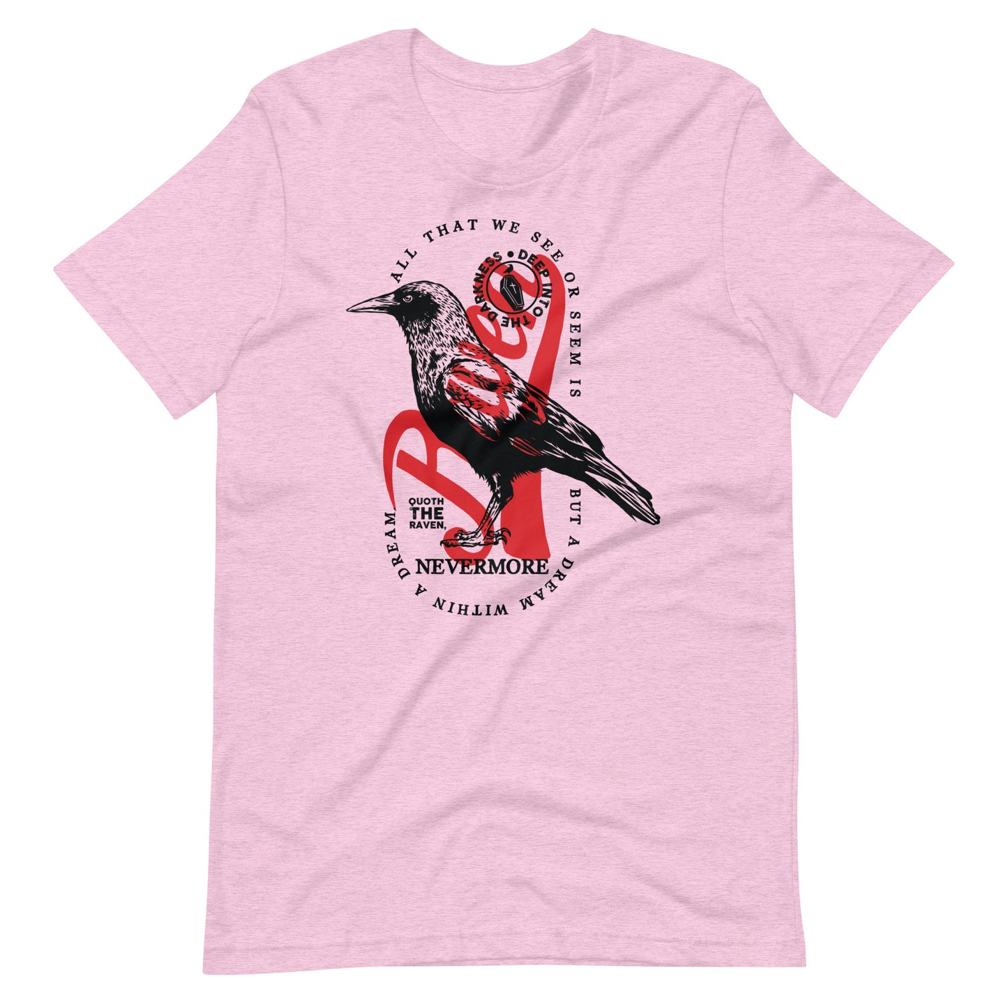 A Dream Within a Dream - Men's t-shirt Heather Prism Lilac Front
