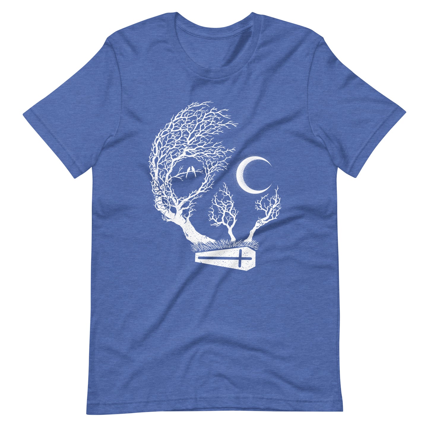Friday Night Death - Men's t-shirt - Heather True Royal Front