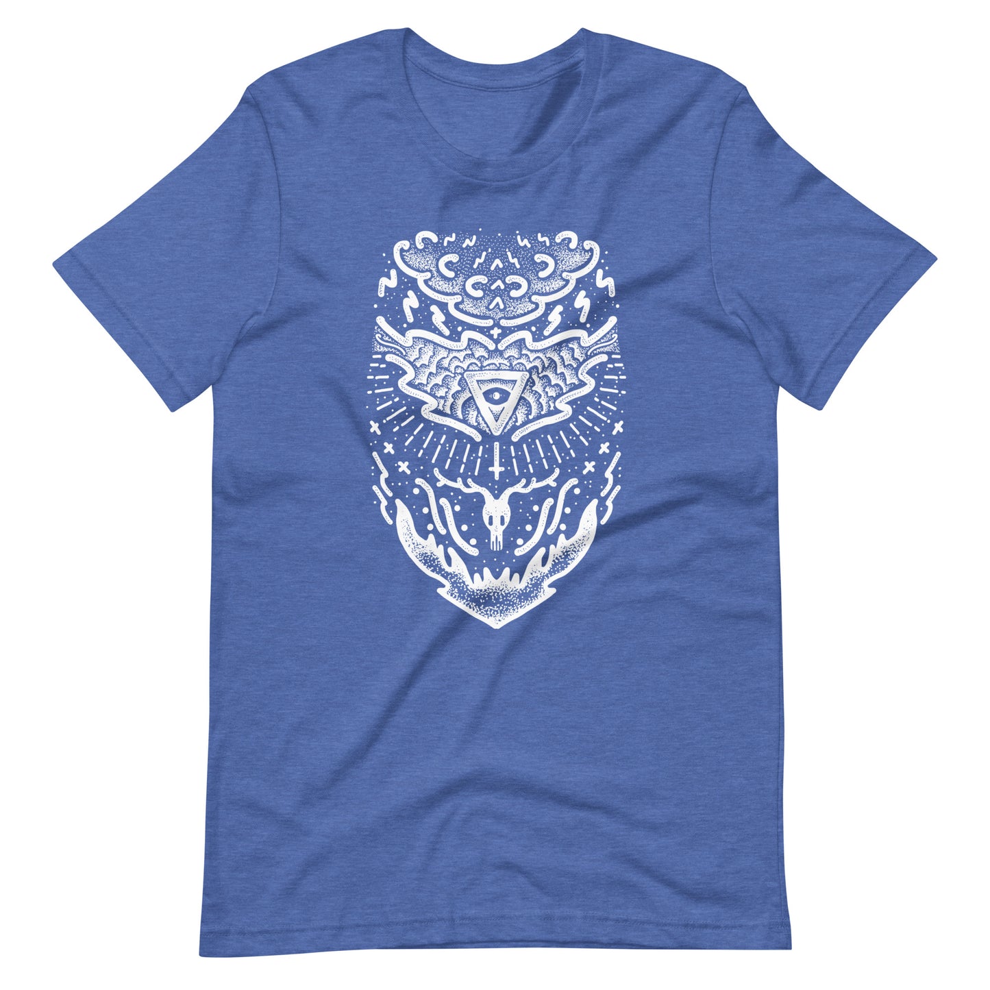 Advent - Men's t-shirt - Heather True Royal Front