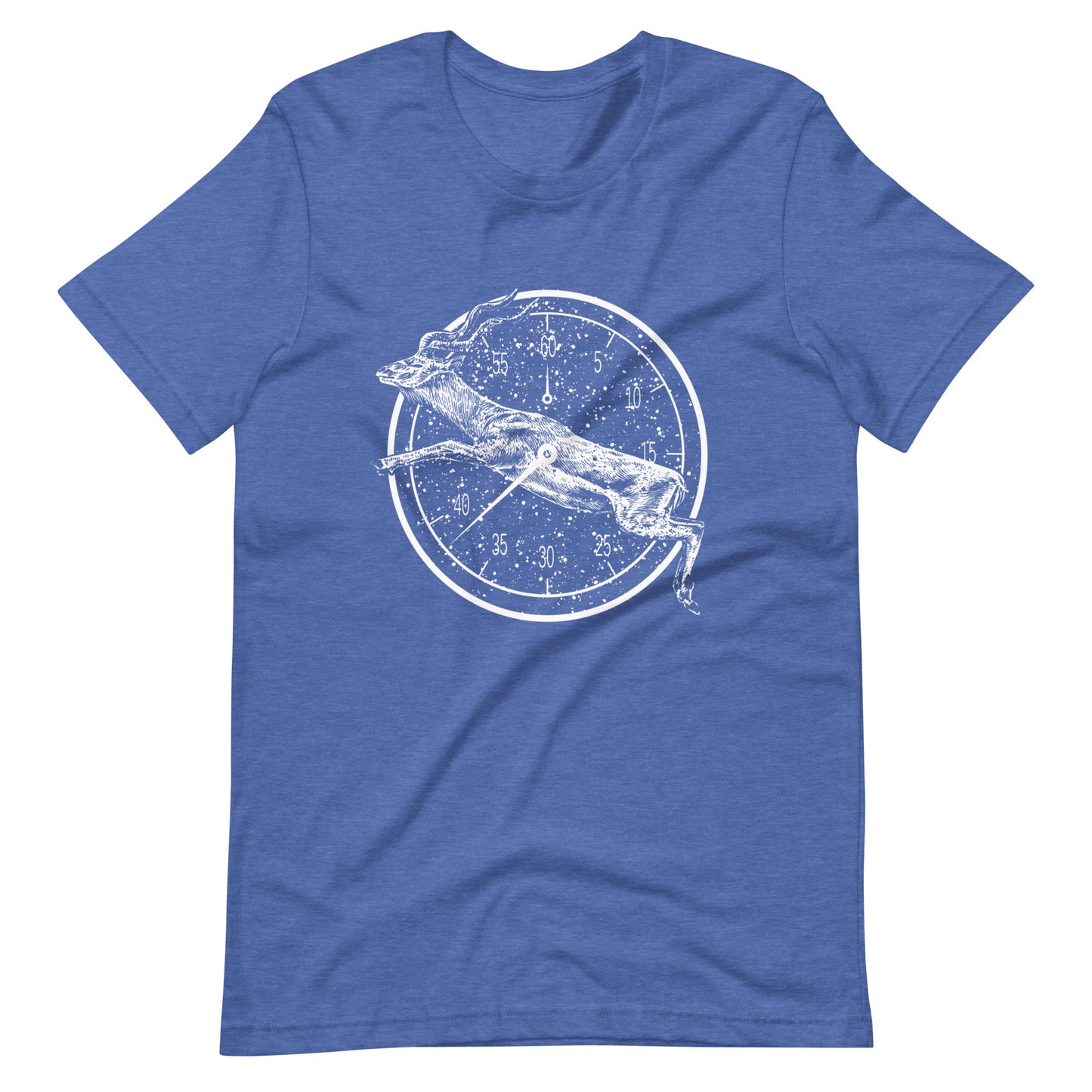 Algoritma - Men's t-shirt - Heather True Royal Front