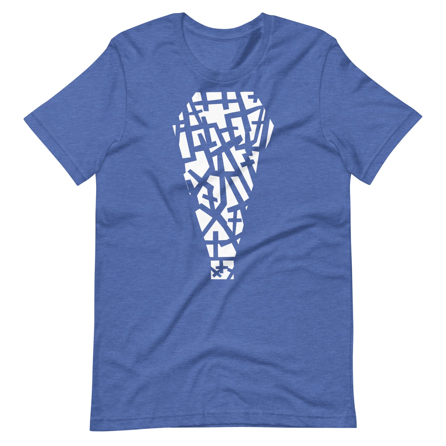 Deadty - Men's t-shirt - Heather True Royal Front