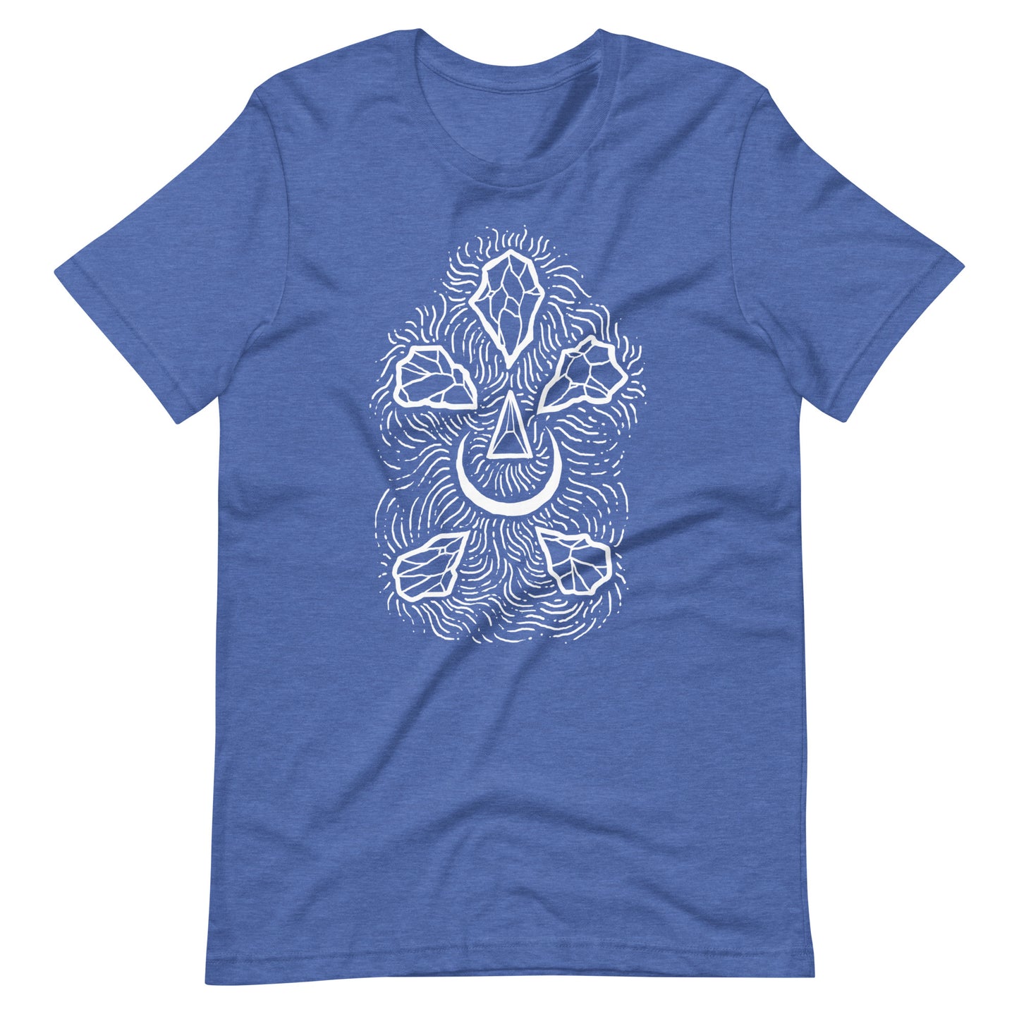 Diamond Night - Men's t-shirt - Heather True Royal