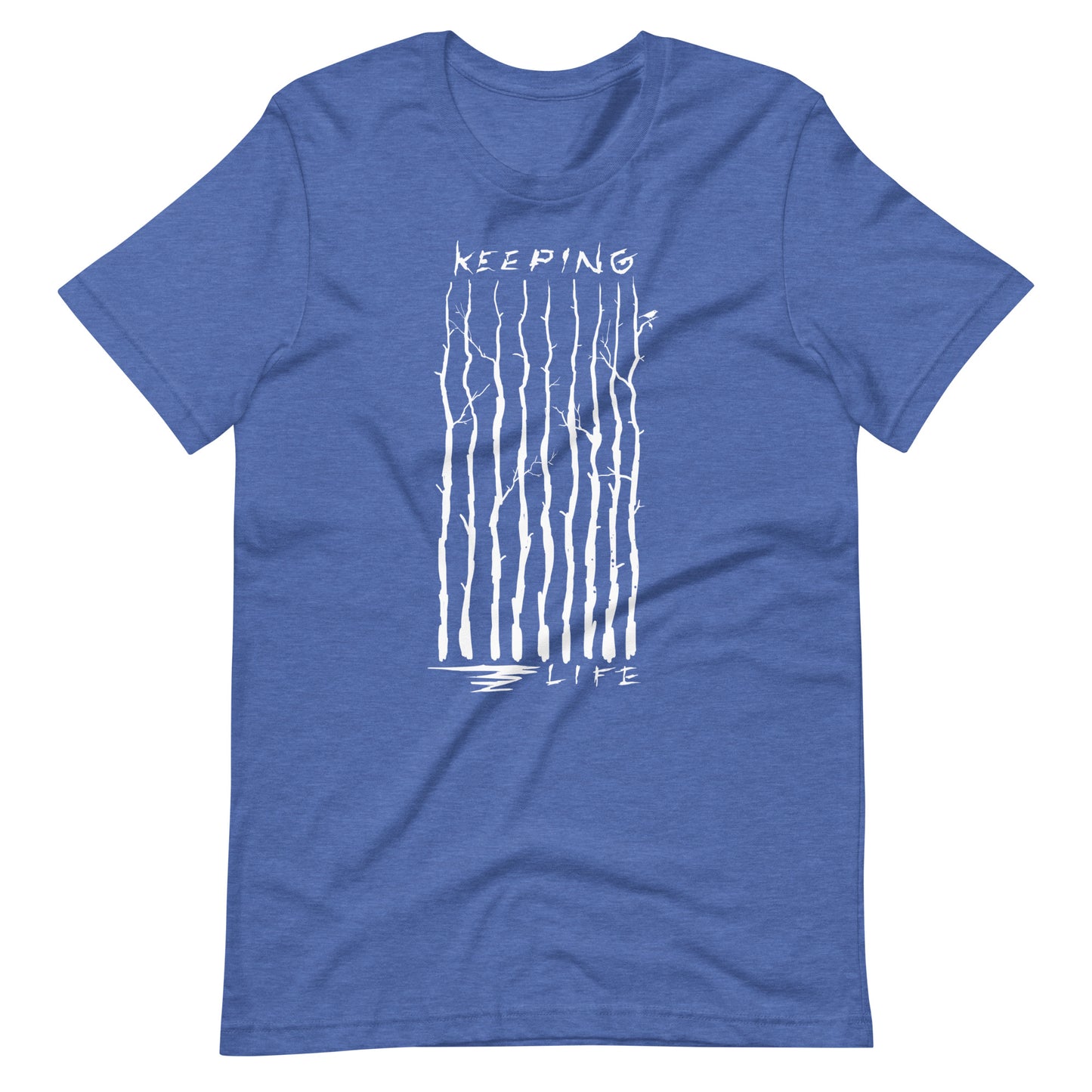 Keeping Lift - Men's t-shirt - Heather True Royal Front