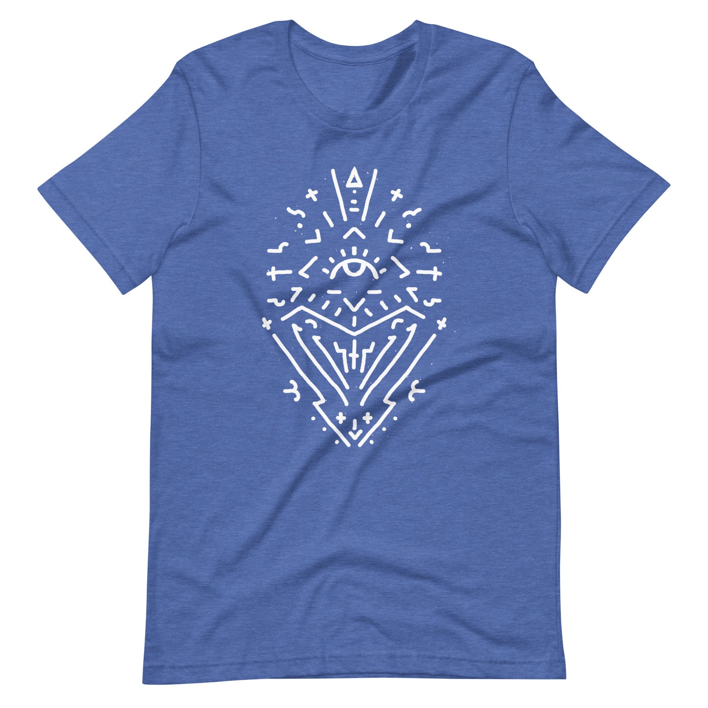 Near Light - Men's t-shirt - Heather True Royal Front