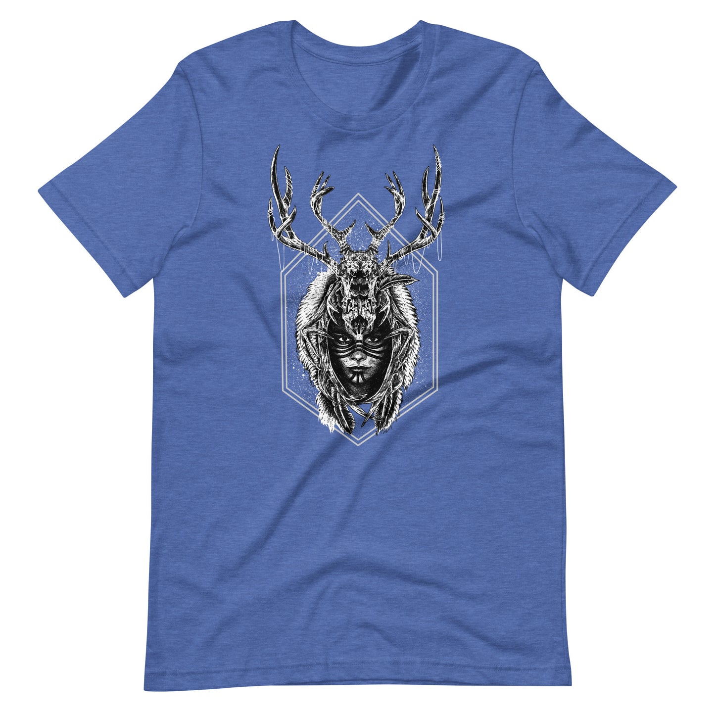 The Ruler - Men's t-shirt - Heather True Royal Front