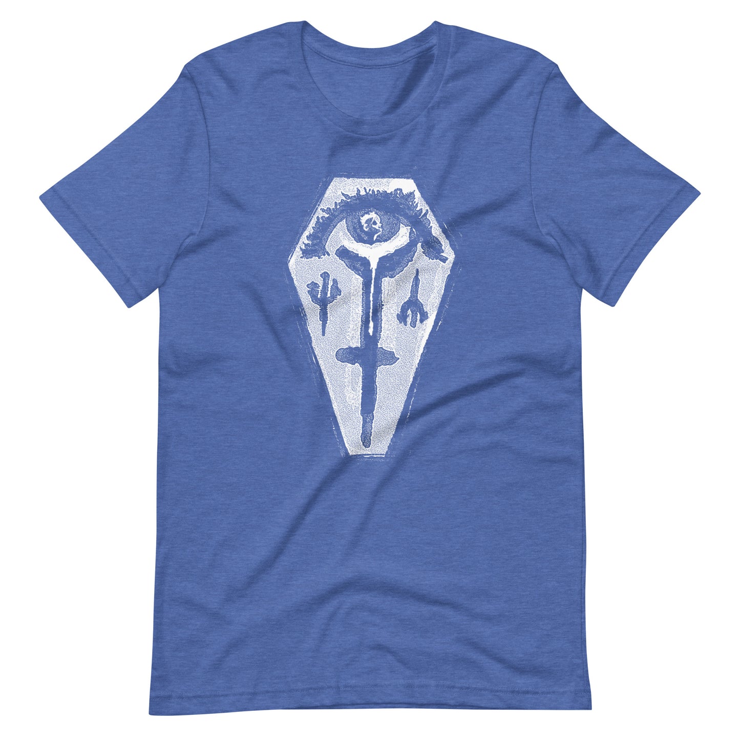 Till Death - Men's t-shirt - Heather True Royal Front