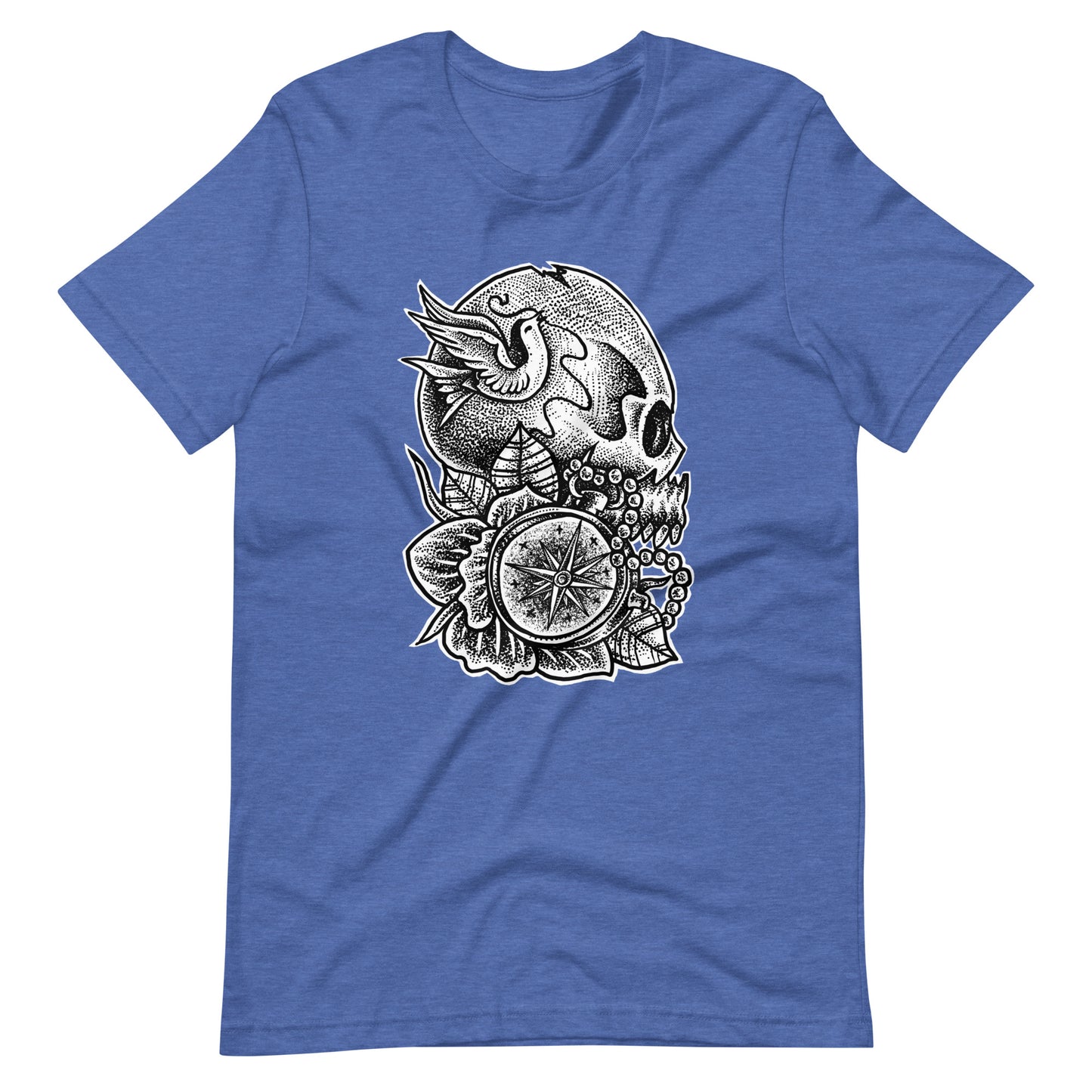 Till Death - Men's t-shirt - Heather True Royal Front