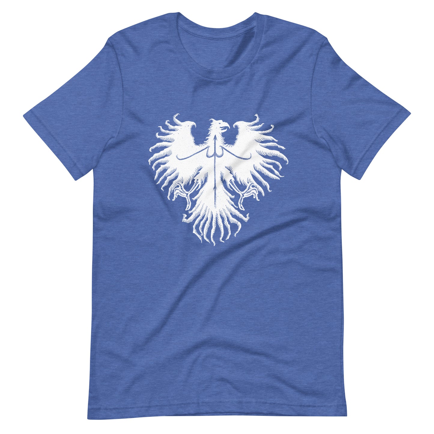Black Eagle - Men's t-shirt - Heather True Royal Front