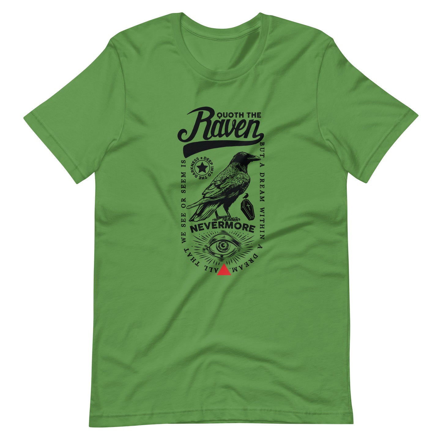 Quoth the Raven Nevermore Loaded - Men's t-shirt - Leaf Front