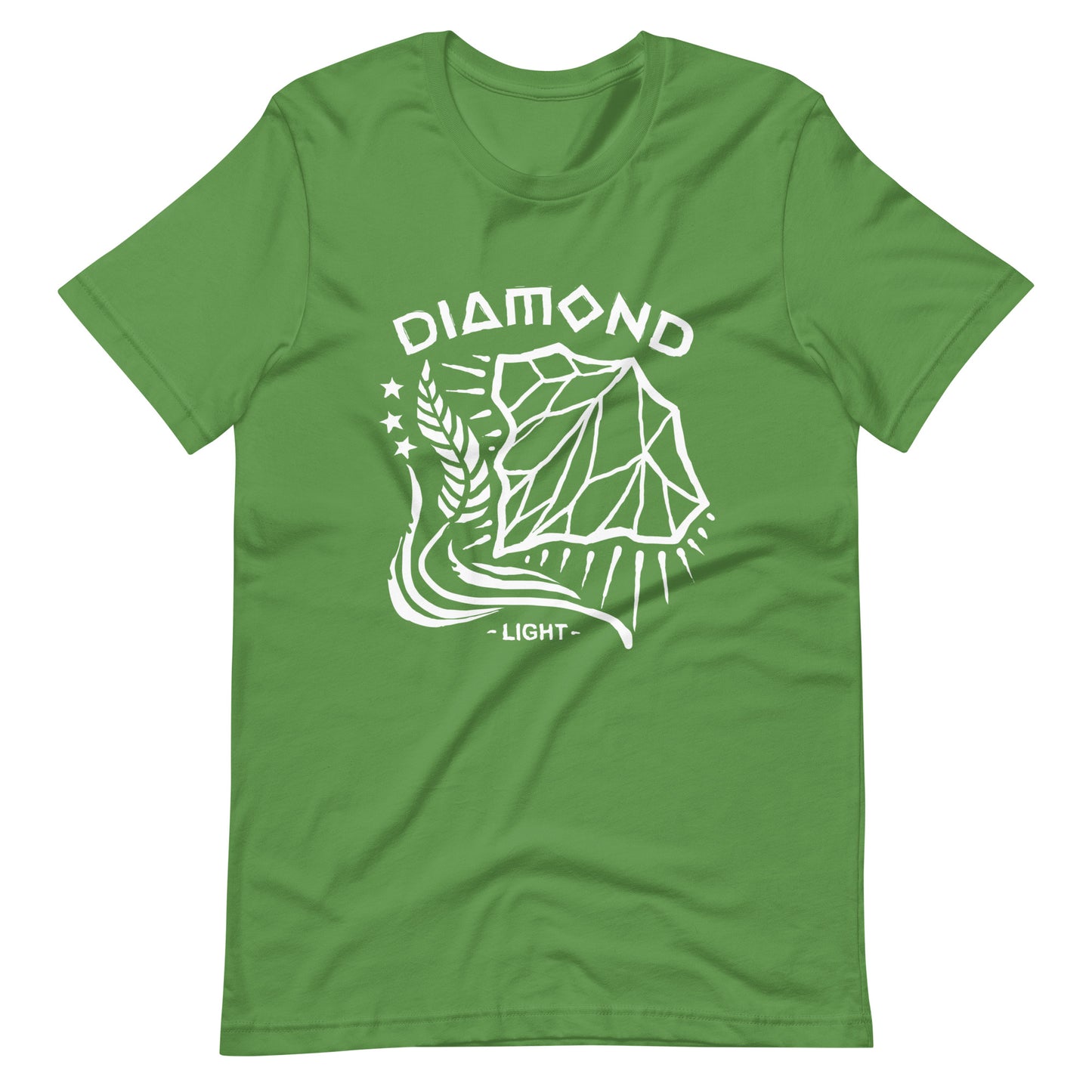 Diamond Light - Men's t-shirt - Leaf Front