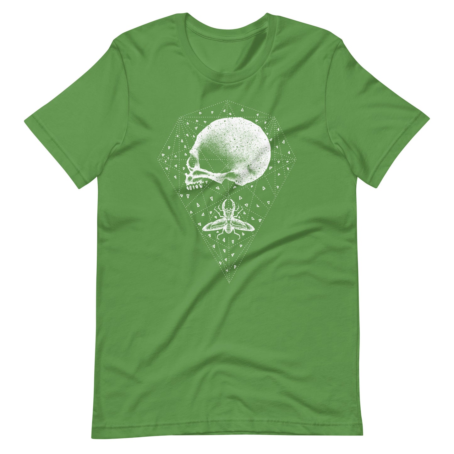Galaxy Triangle - Men's t-shirt - Leaf Front