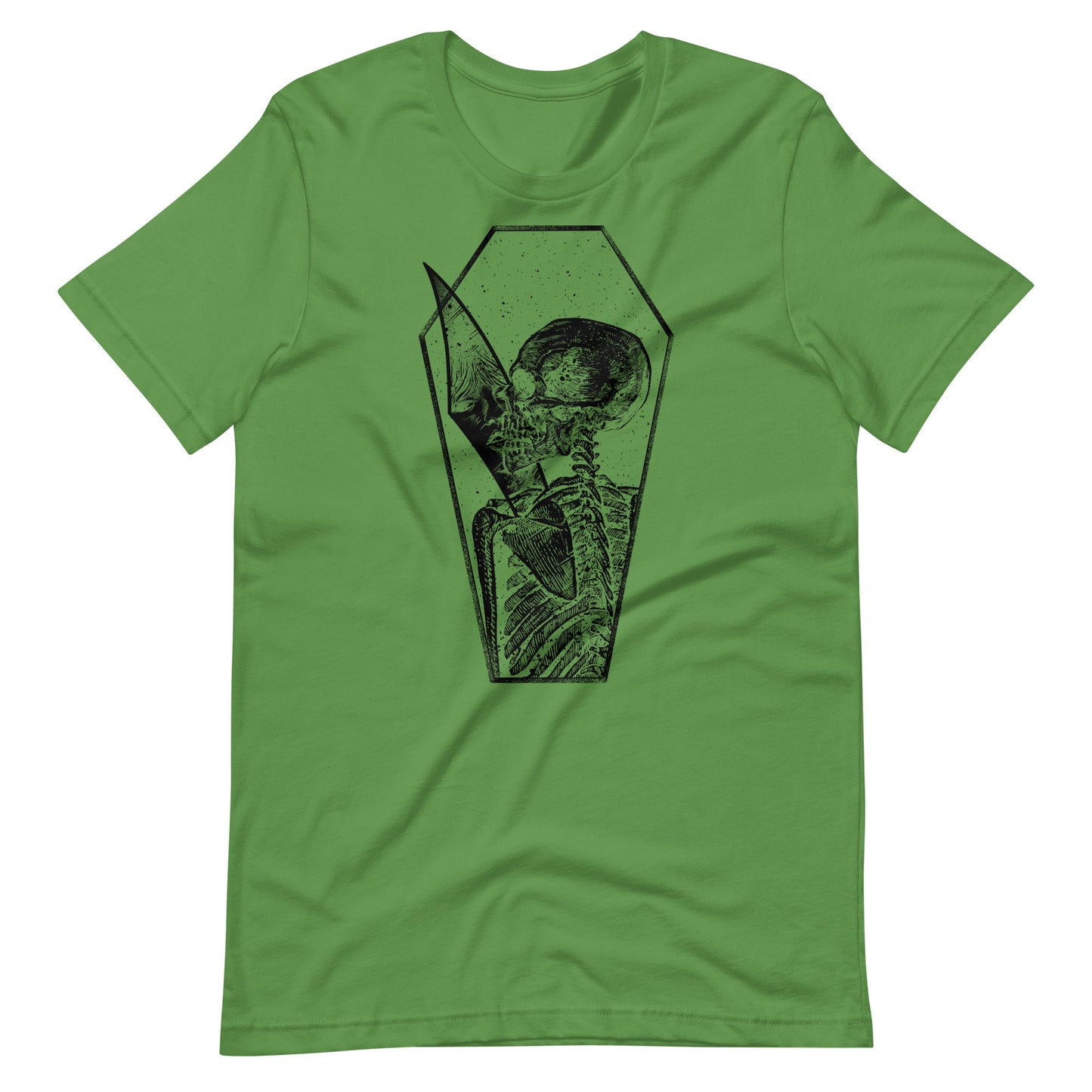 Shadow of Memories Black - Men's t-shirt - Leaf Front