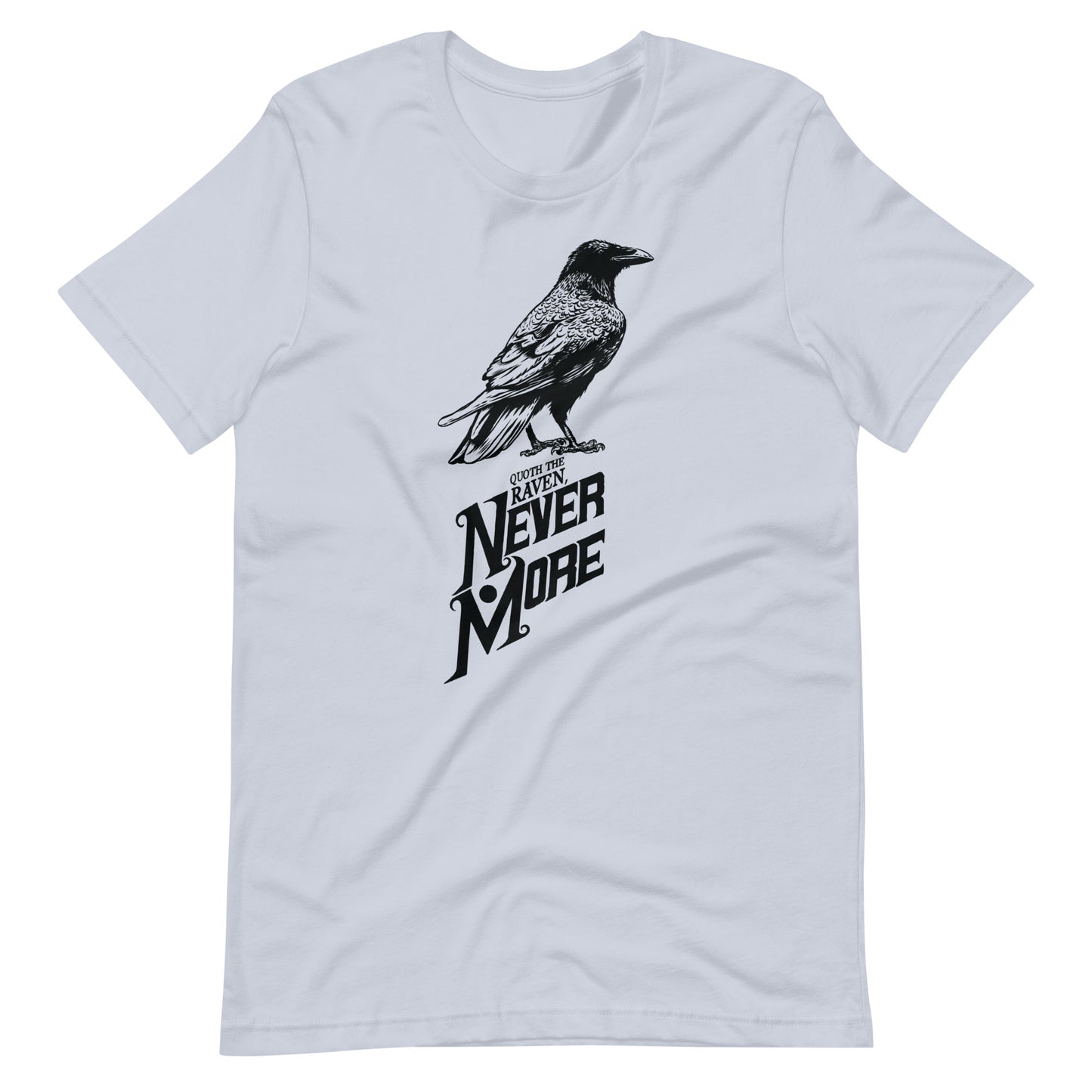 Quoth the Raven Nevermore - Men's t-shirt - Light Blue Front