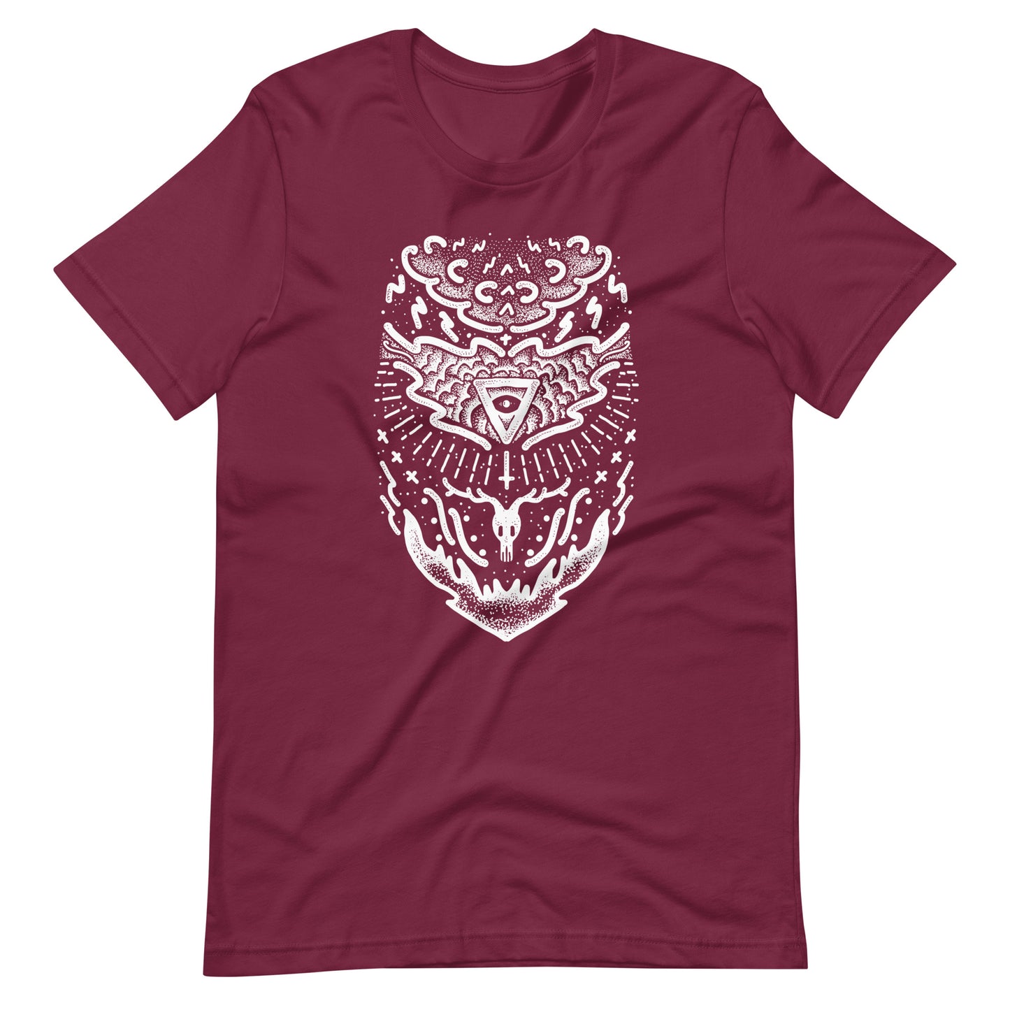 Advent - Men's t-shirt - Maroon Front