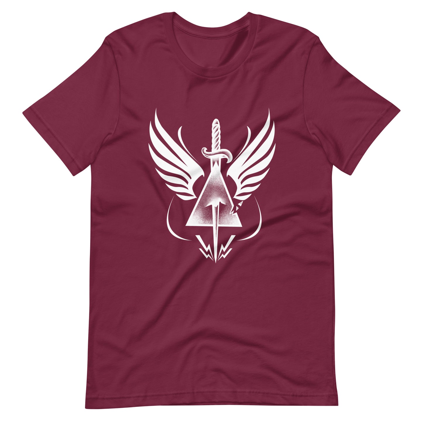 Dead Triangle - Men's t-shirt - Maroon Front