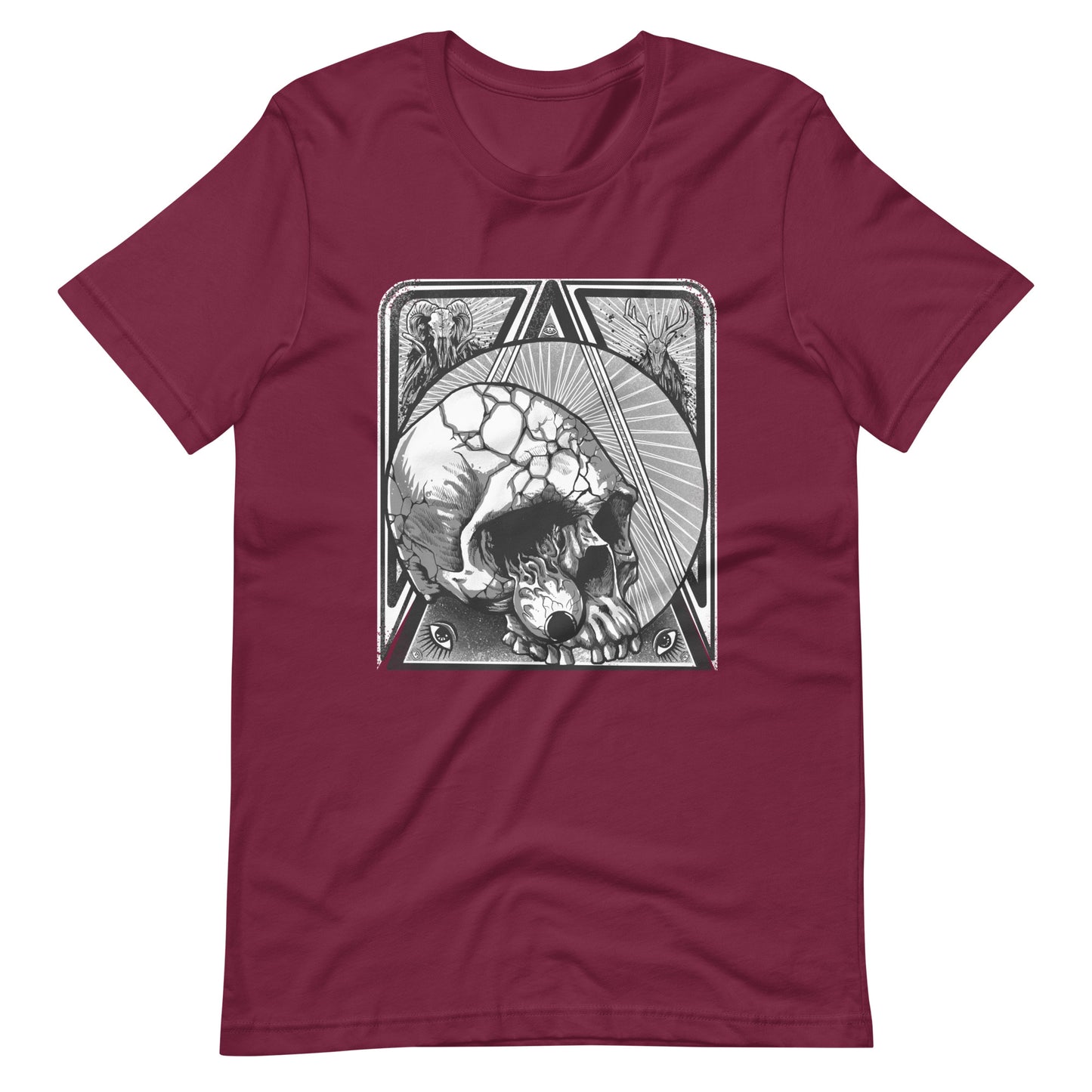 Mata - Men's t-shirt - Maroon Front