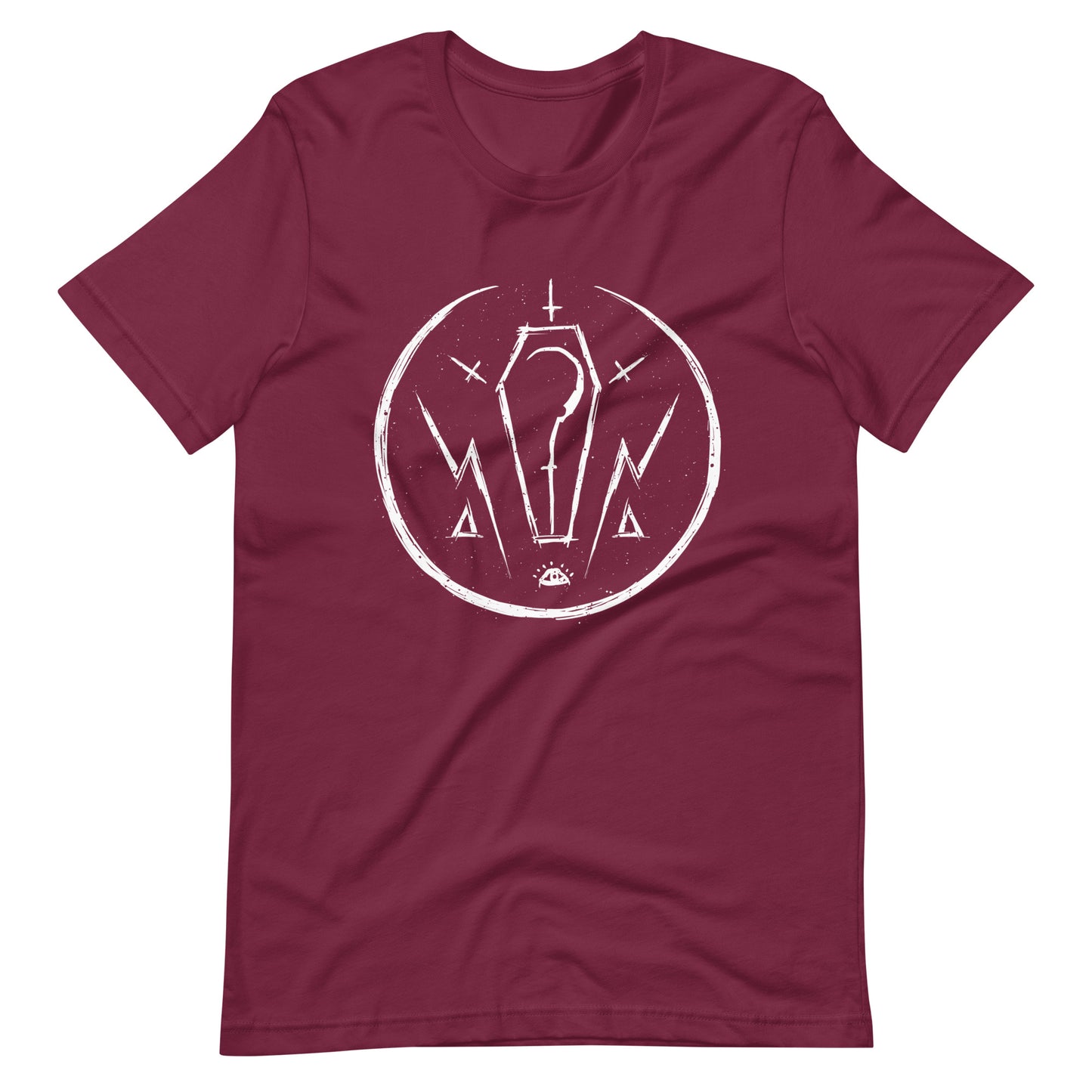 Moon Thunder Death - Men's t-shirt - Maroon Front