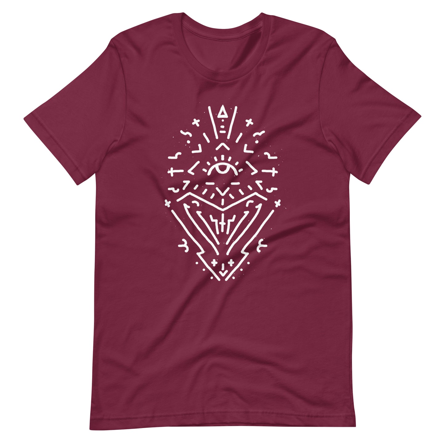 Near Light - Men's t-shirt - Maroon Front