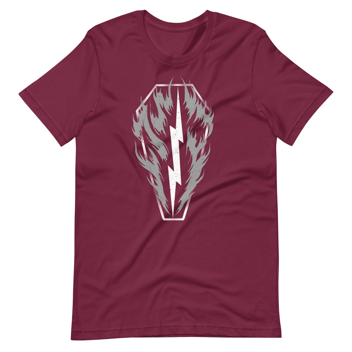 Thunder - Men's t-shirt - Maroon Front