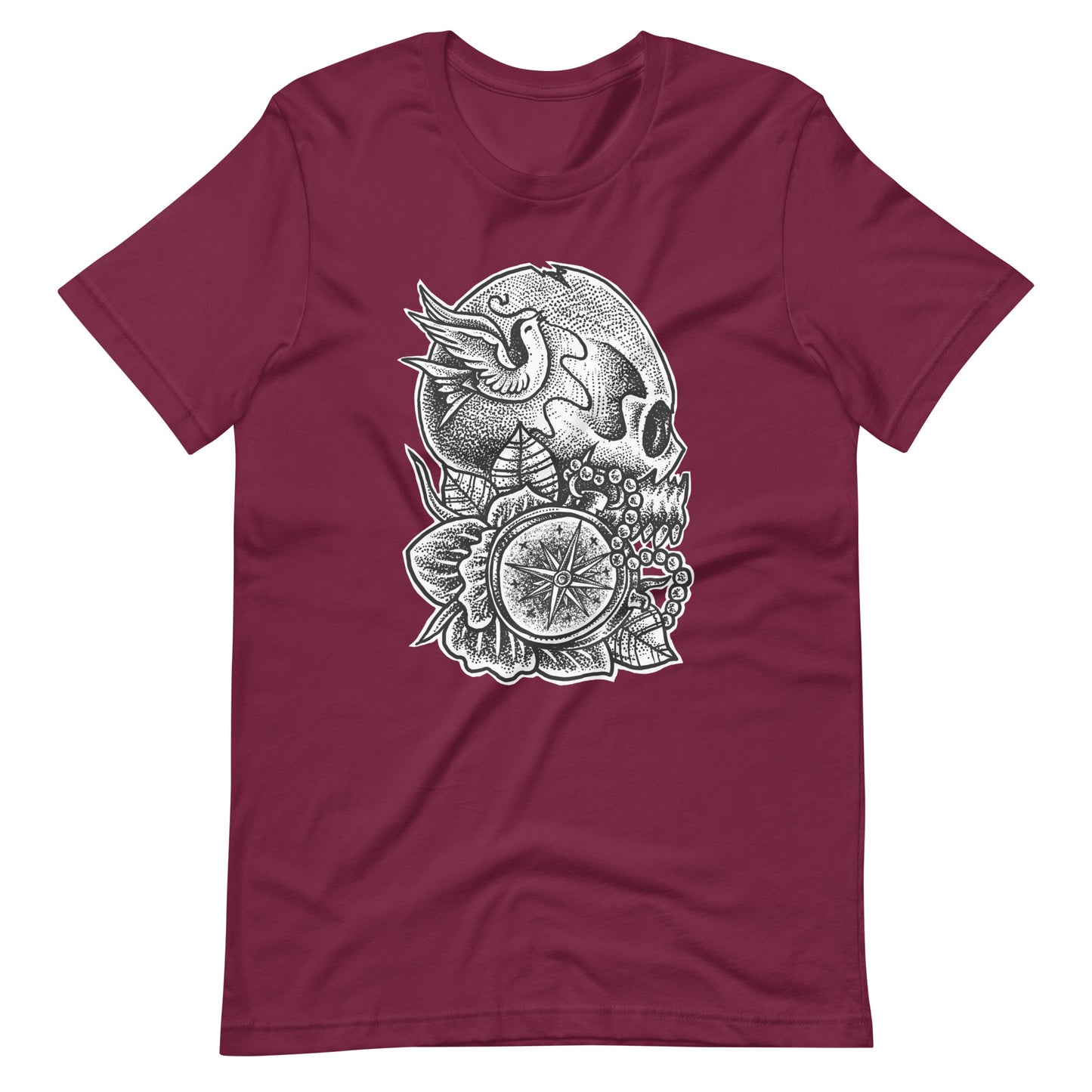 Till Death - Men's t-shirt - Maroon Front