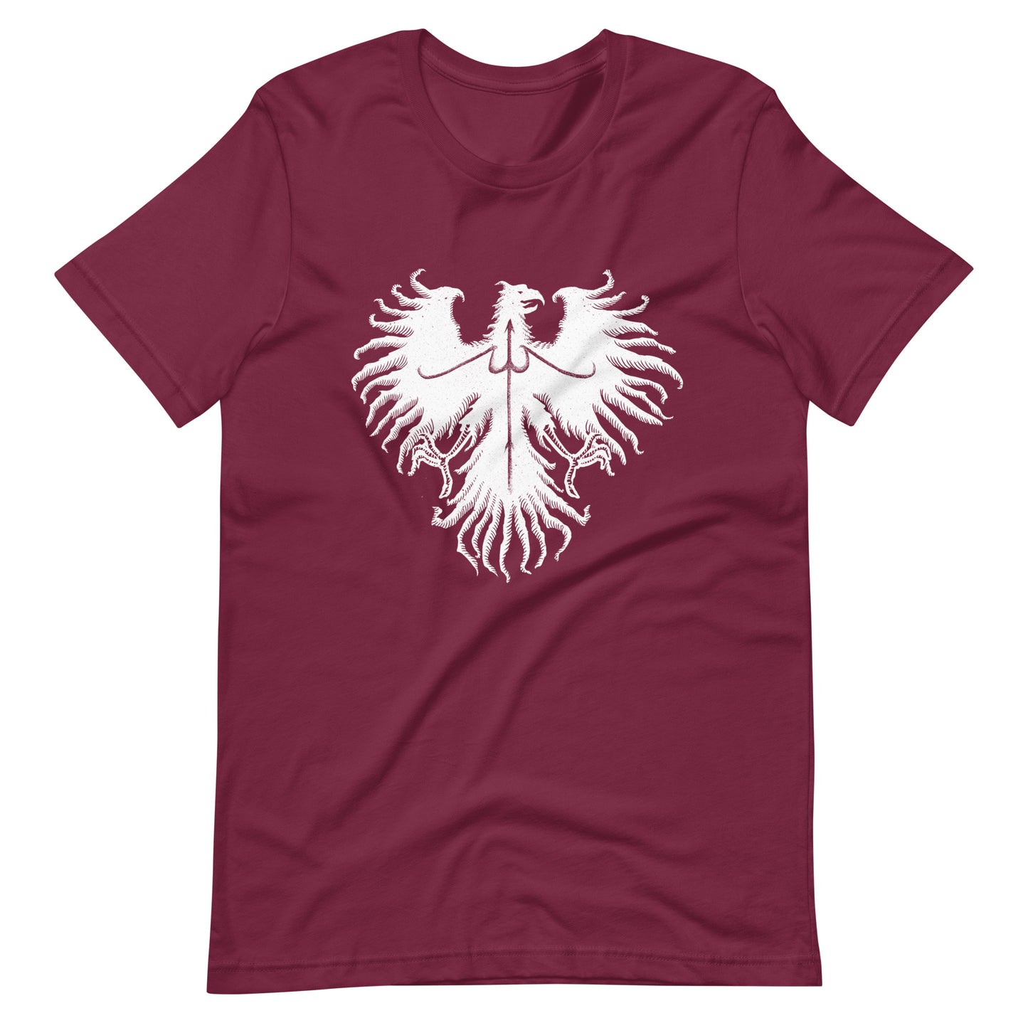 Black Eagle - Men's t-shirt - Maroon Front