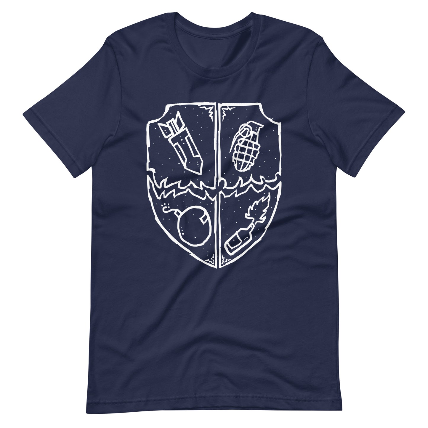 Boom - Men's t-shirt - Navy Front