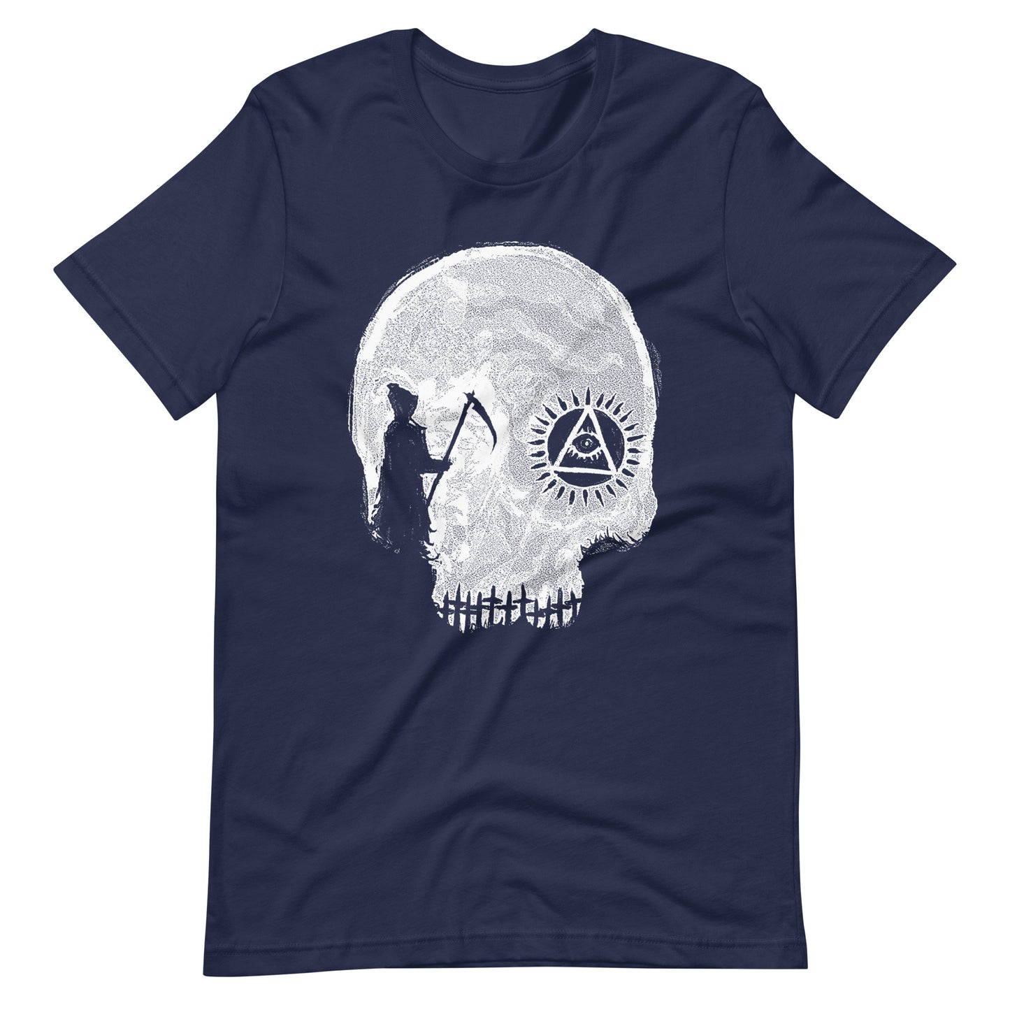 Death Row - Men's t-shirt - Navy Front