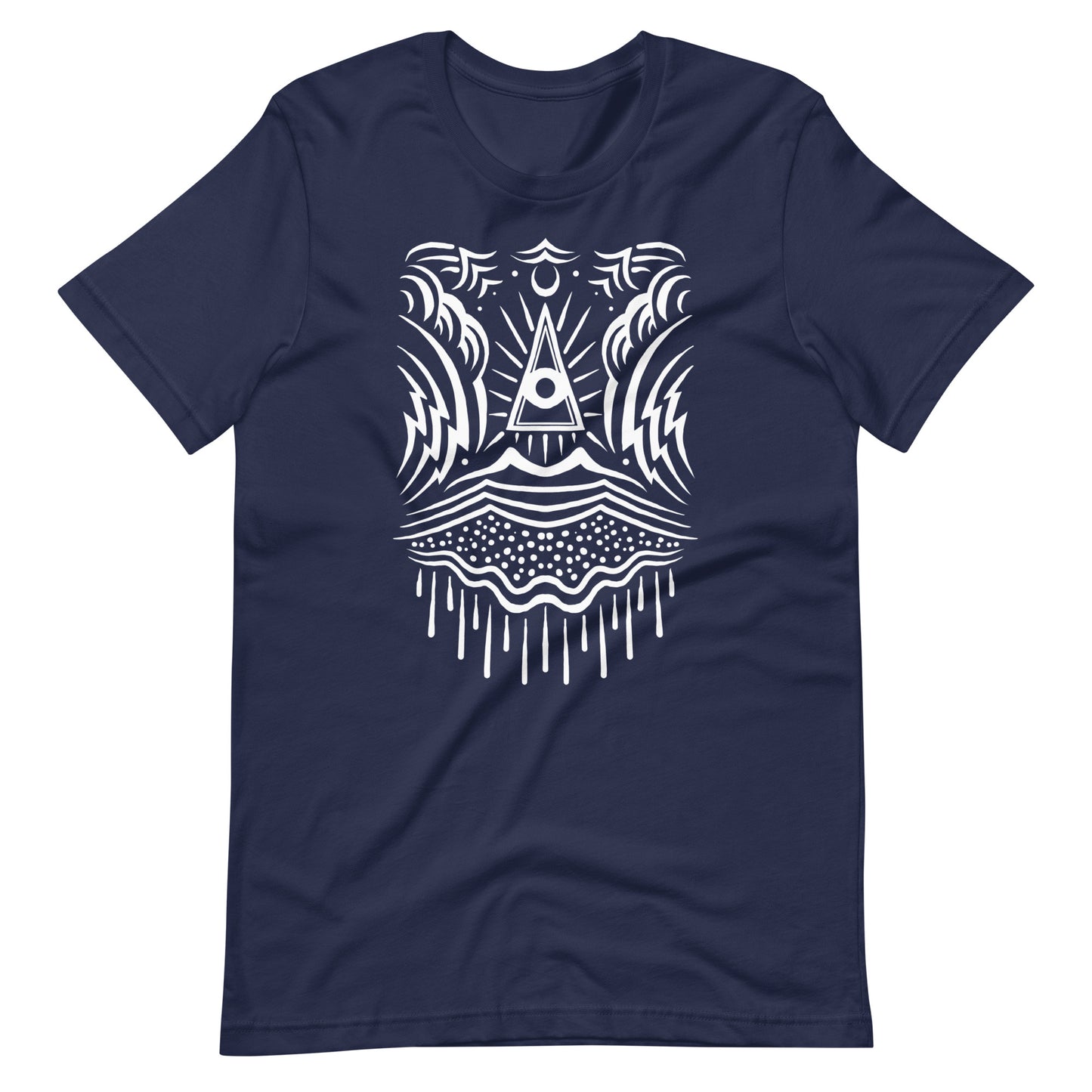 Nature Eye - Men's t-shirt - Navy Front