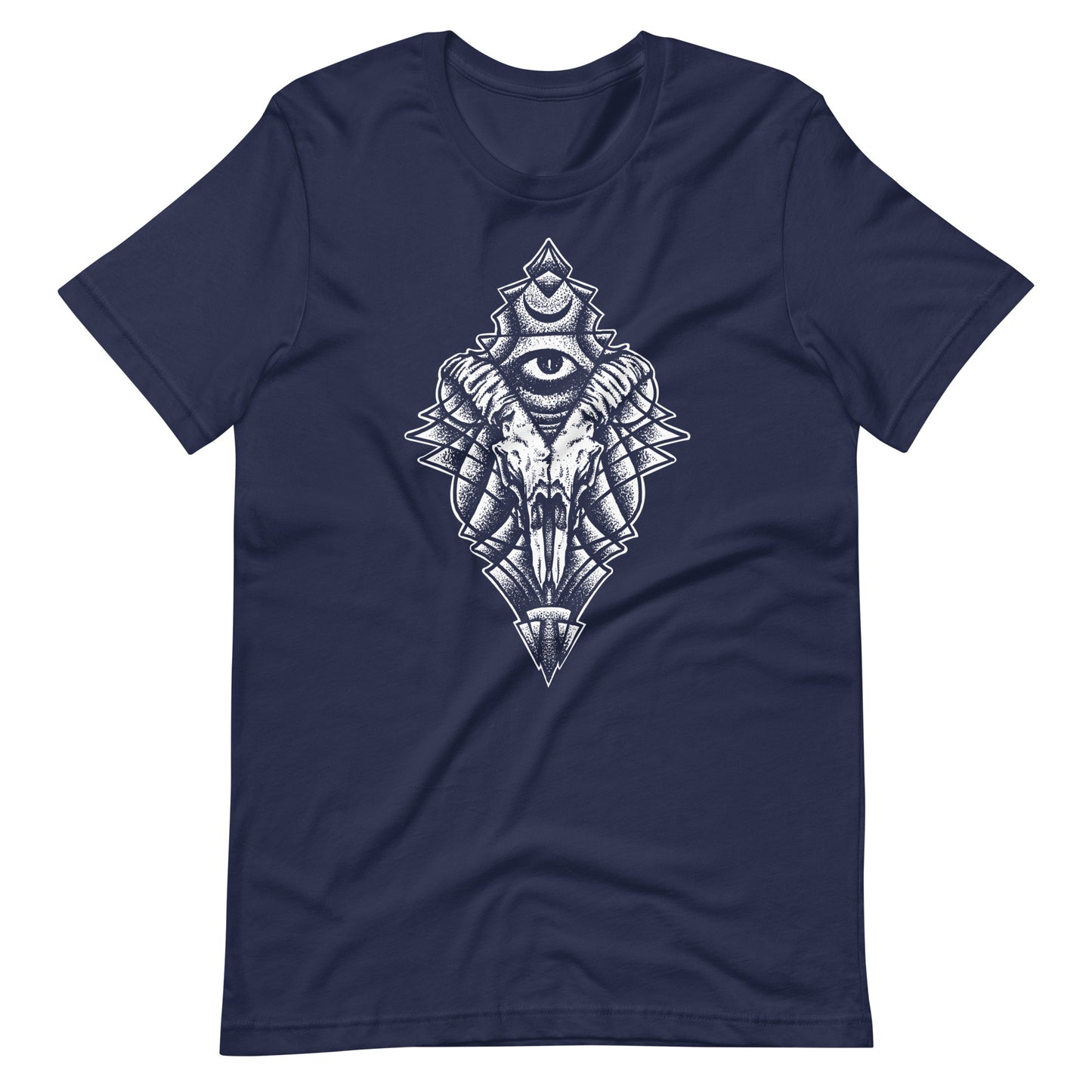 Energy Eye White - Men's t-shirt - Navy Front