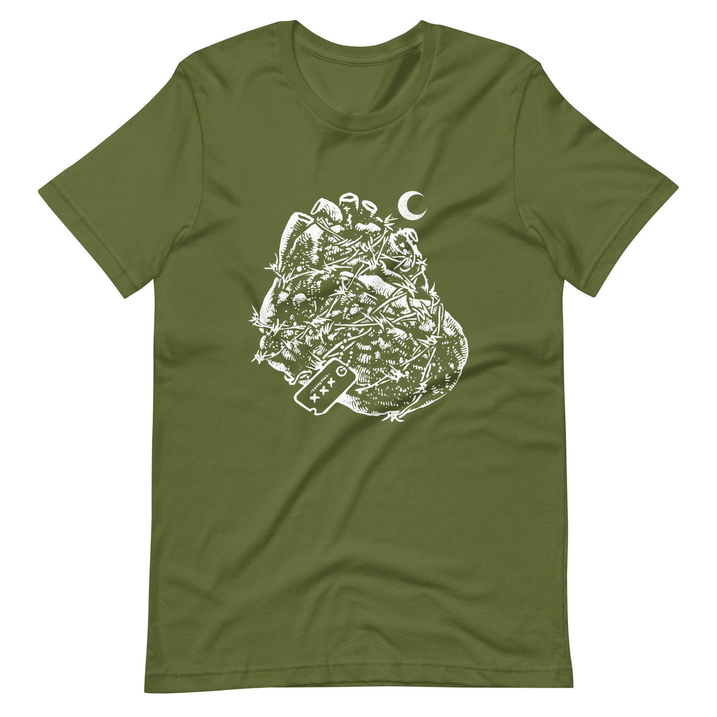 Heart Heroes - Men's t-shirt - Olive Front