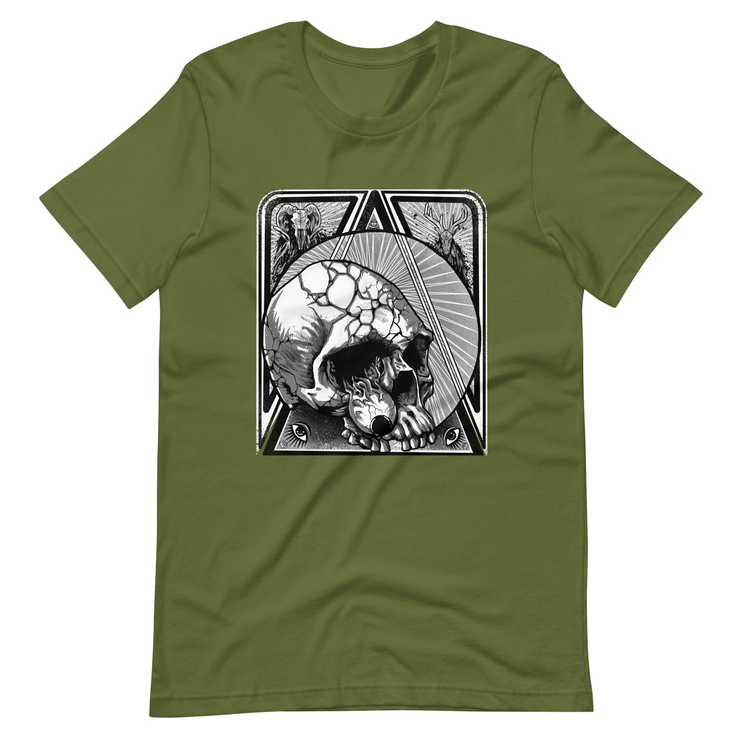 Mata - Men's t-shirt - Olive Front