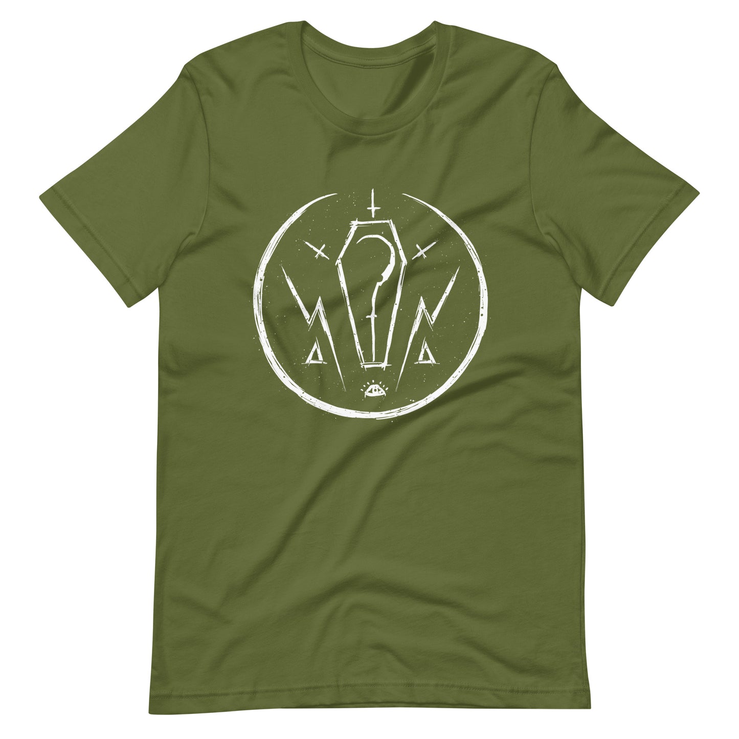 Moon Thunder Death - Men's t-shirt - Olive Front