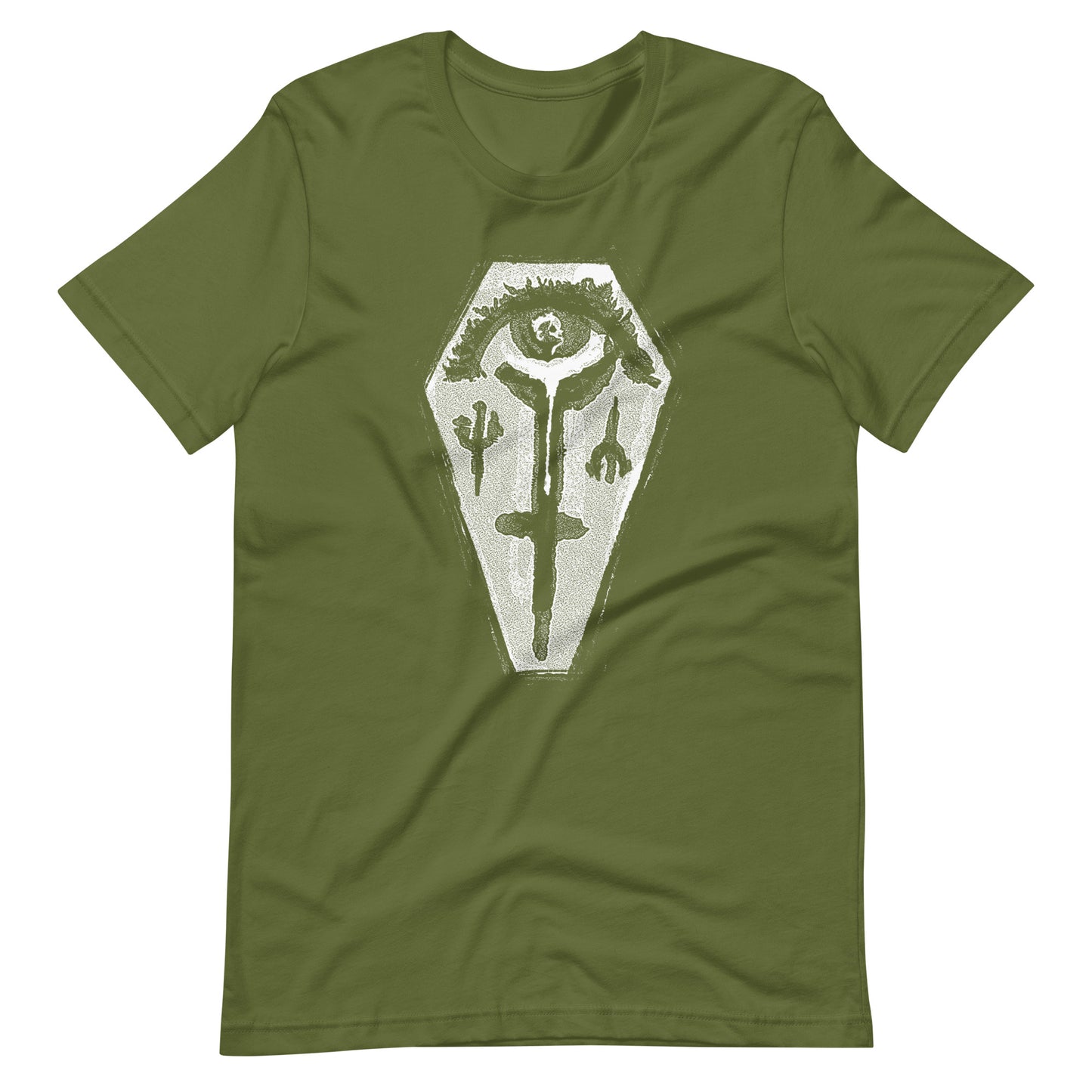 Till Death - Men's t-shirt - Olive Front