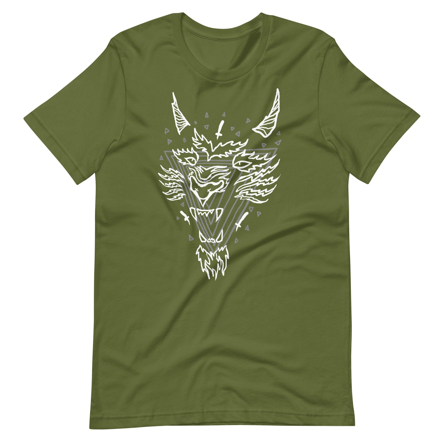 Violent - Men's t-shirt - Olive Front