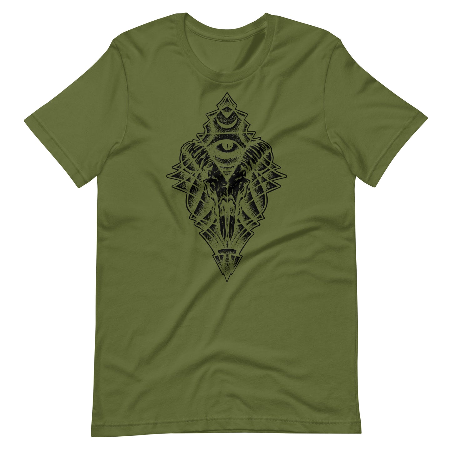 Energy Eye Black - Men's t-shirt - Olive Front