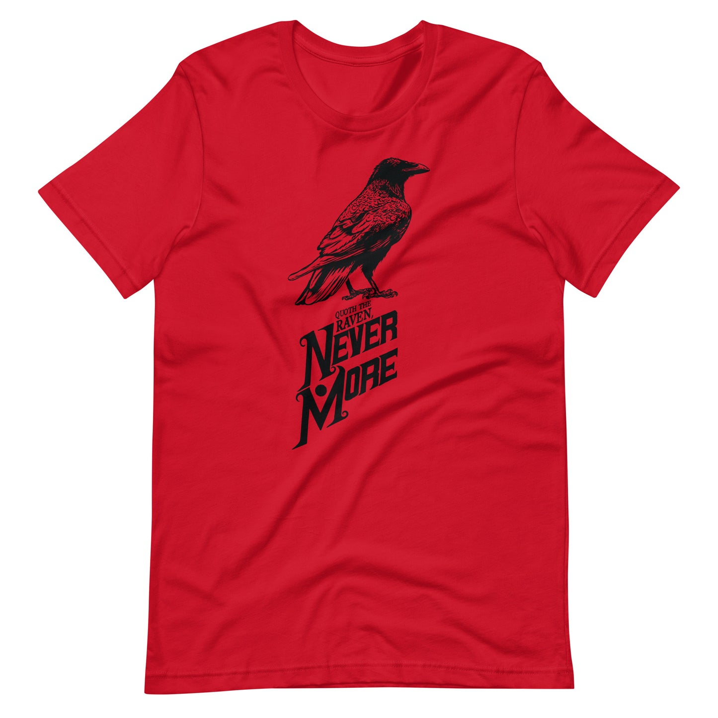 Quoth the Raven Nevermore - Men's t-shirt - Red Front