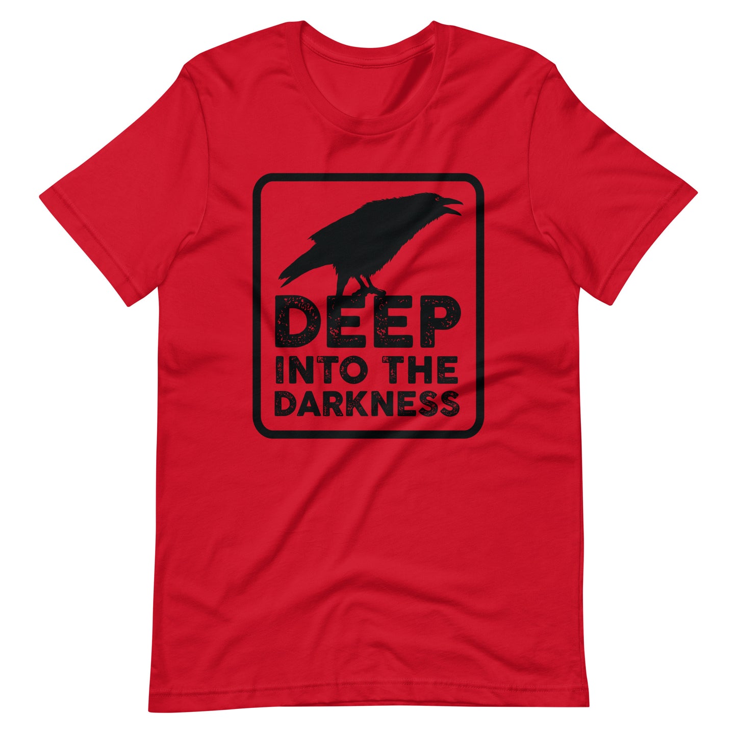 Raven Deep Into the Darkness - Men's t-shirt - Red Front