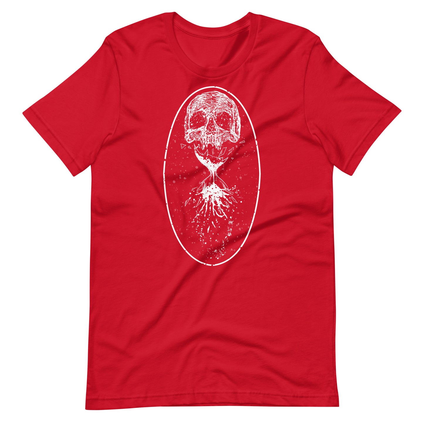 Destruction White - Men's t-shirt - Red Front