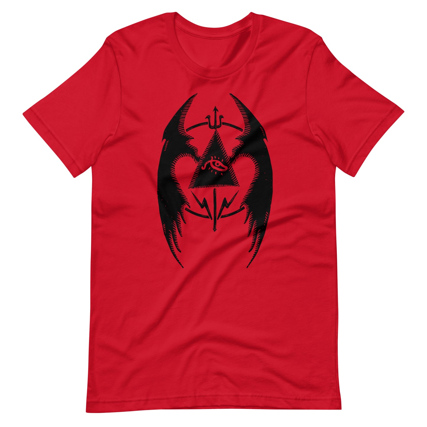 Fly 3 Black - Men's t-shirt - Red Front