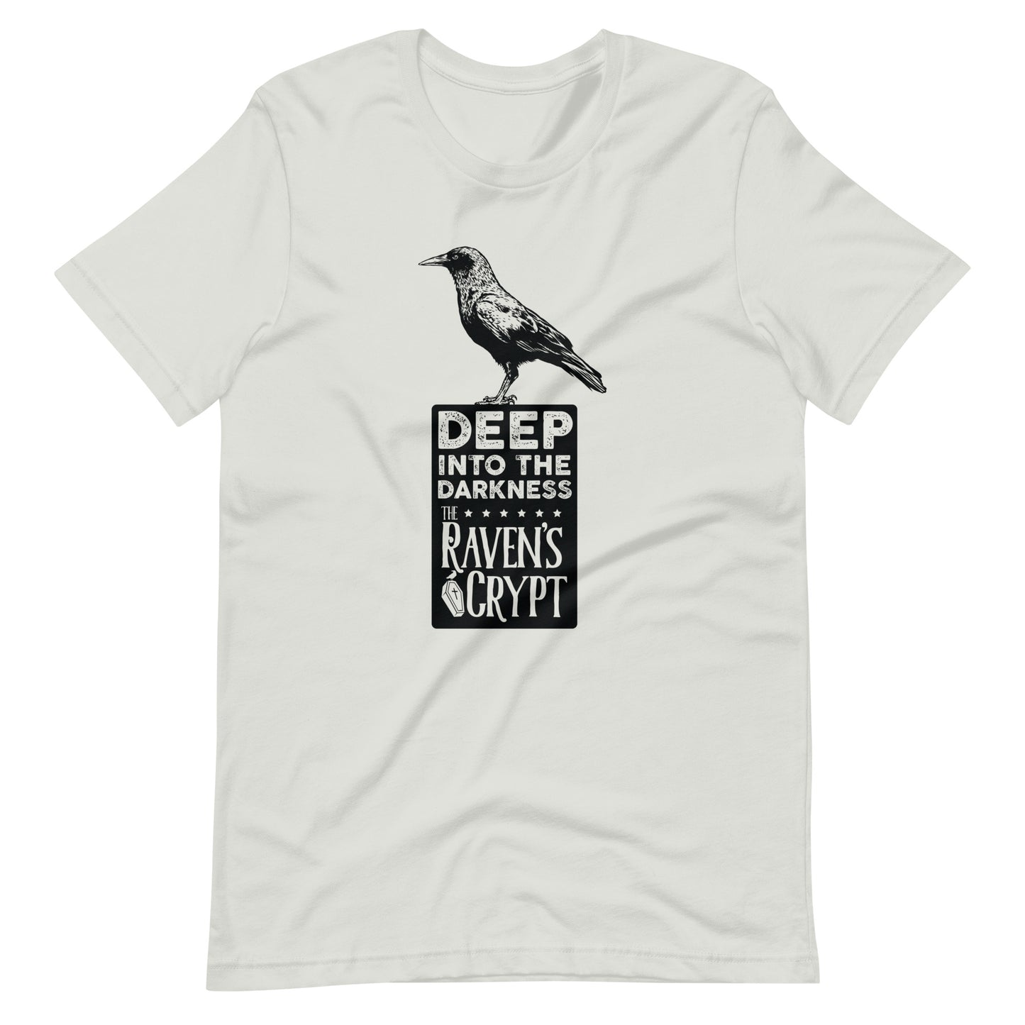 Deep Into the Darkness Crypt 2 - Men's t-shirt - Silver Front