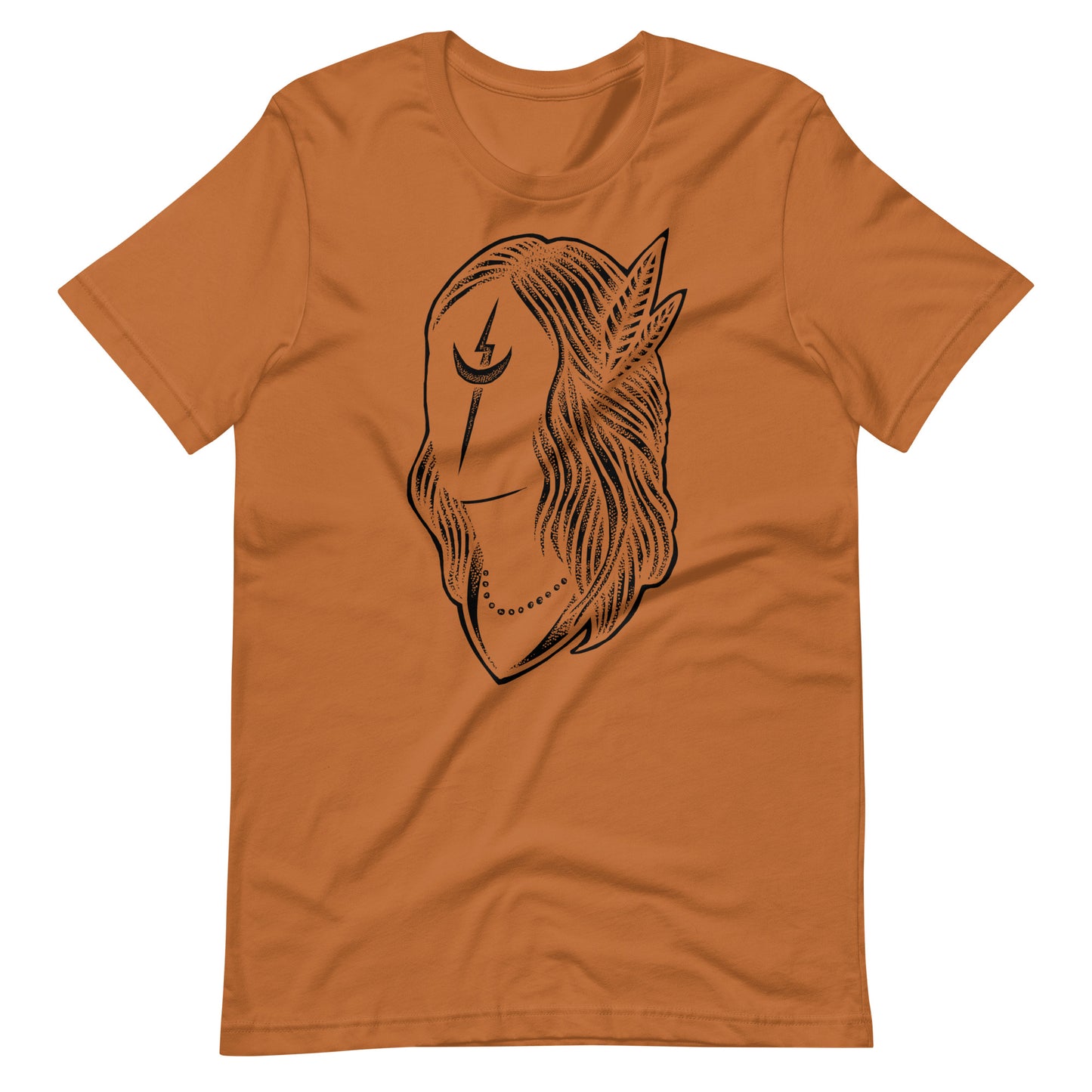 Black Night Black - Men's t-shirt - Toast Front