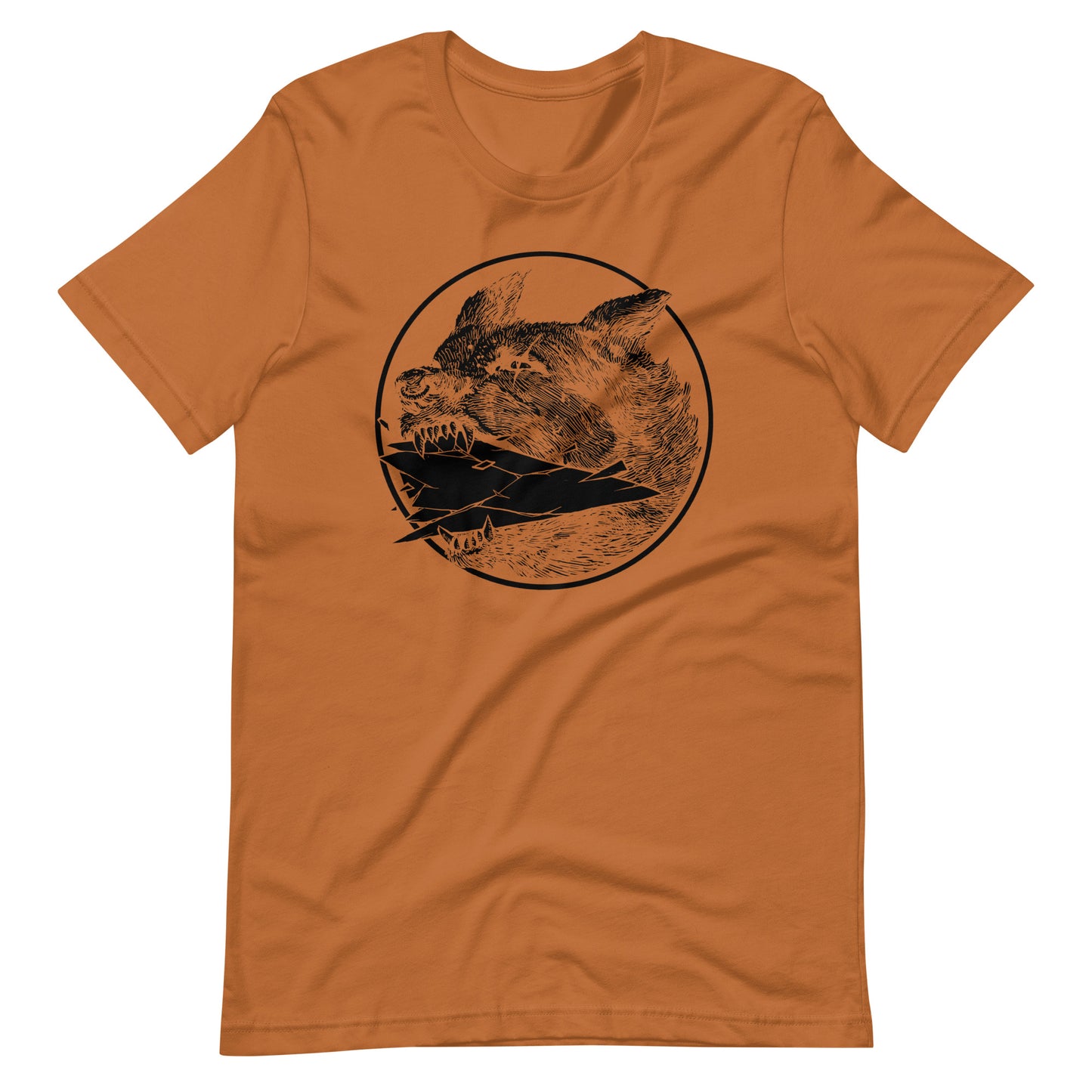 Shard Black - Men's t-shirt - Toast Front