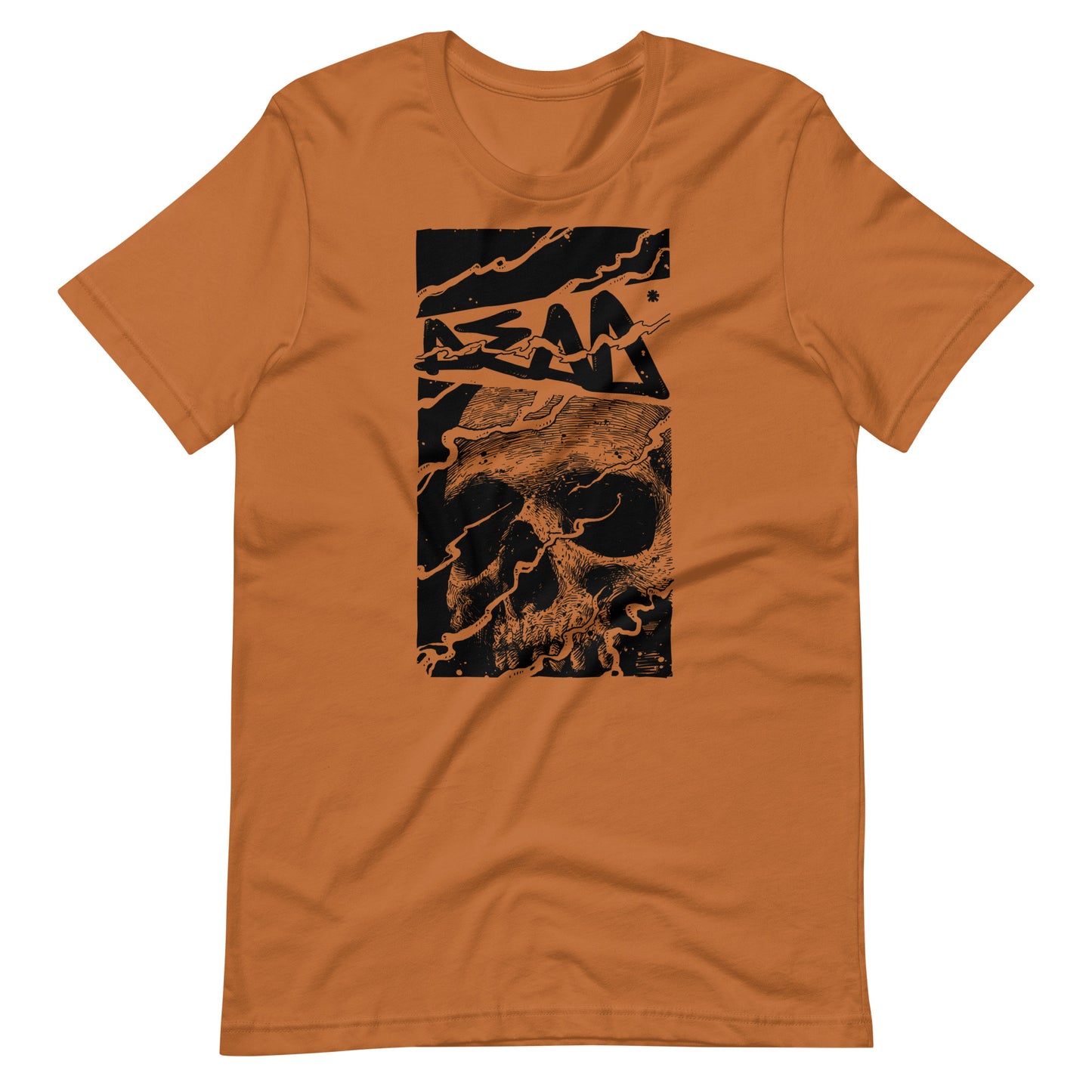 Skull Dead Black - Men's t-shirt - Toast Front