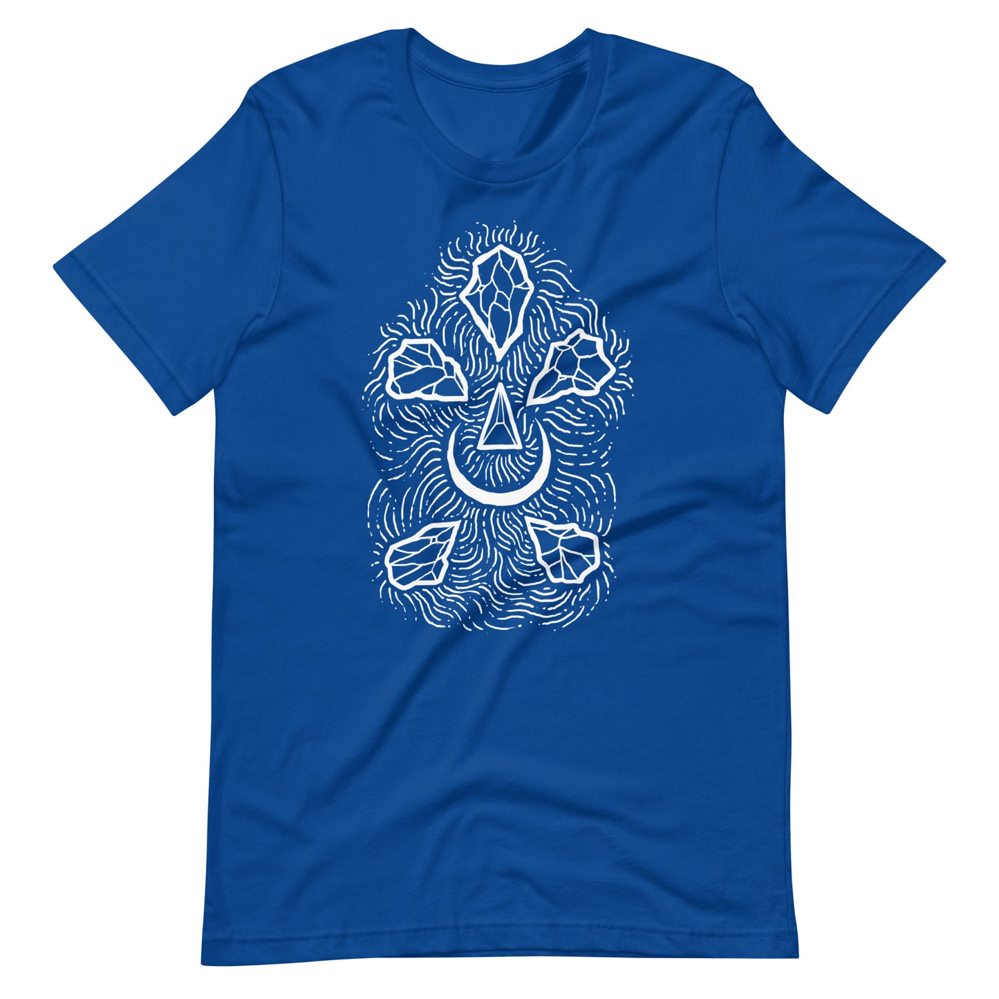 Diamond Night - Men's t-shirt - True Royal Front