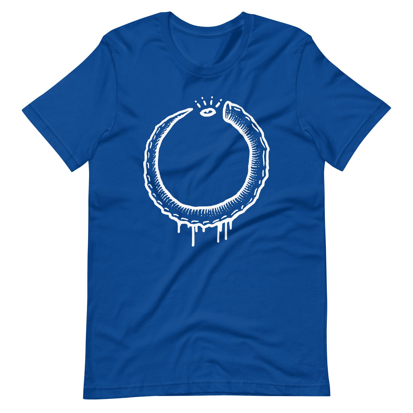 Horns - Men's t-shirt - True Royal Front