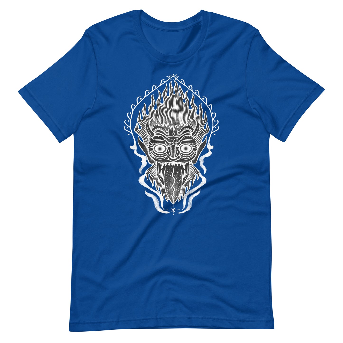 King of Fire - Men's t-shirt - True Royal Front