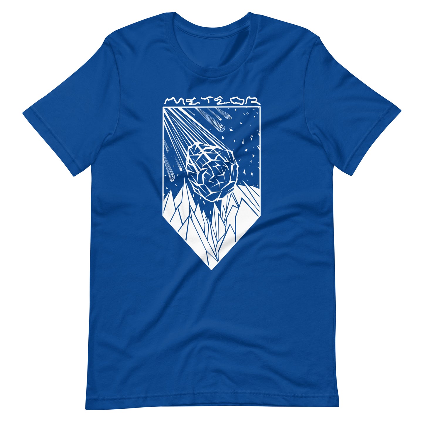 Meteor - Men's t-shirt - True Royal Front