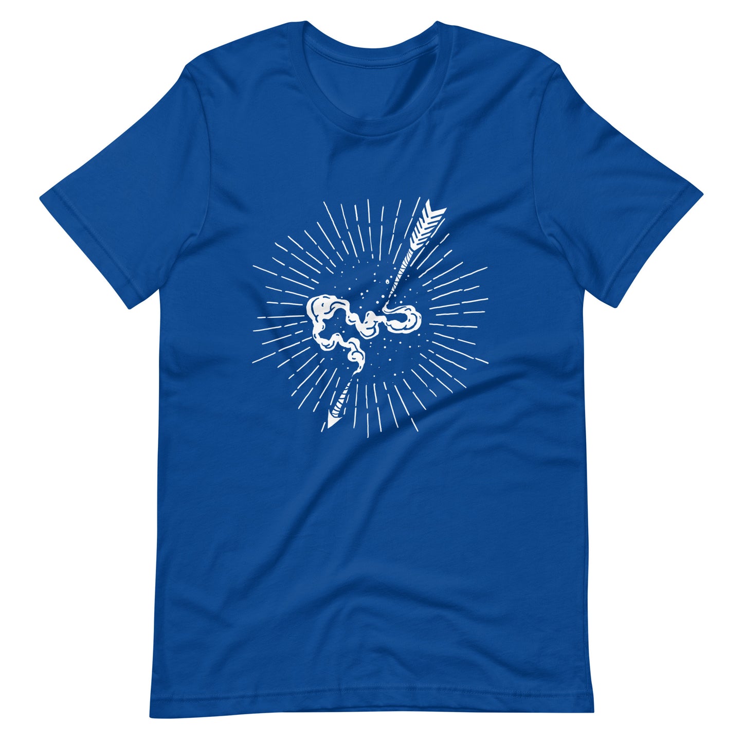 Skull Triangle - Men's t-shirt - True Royal Front