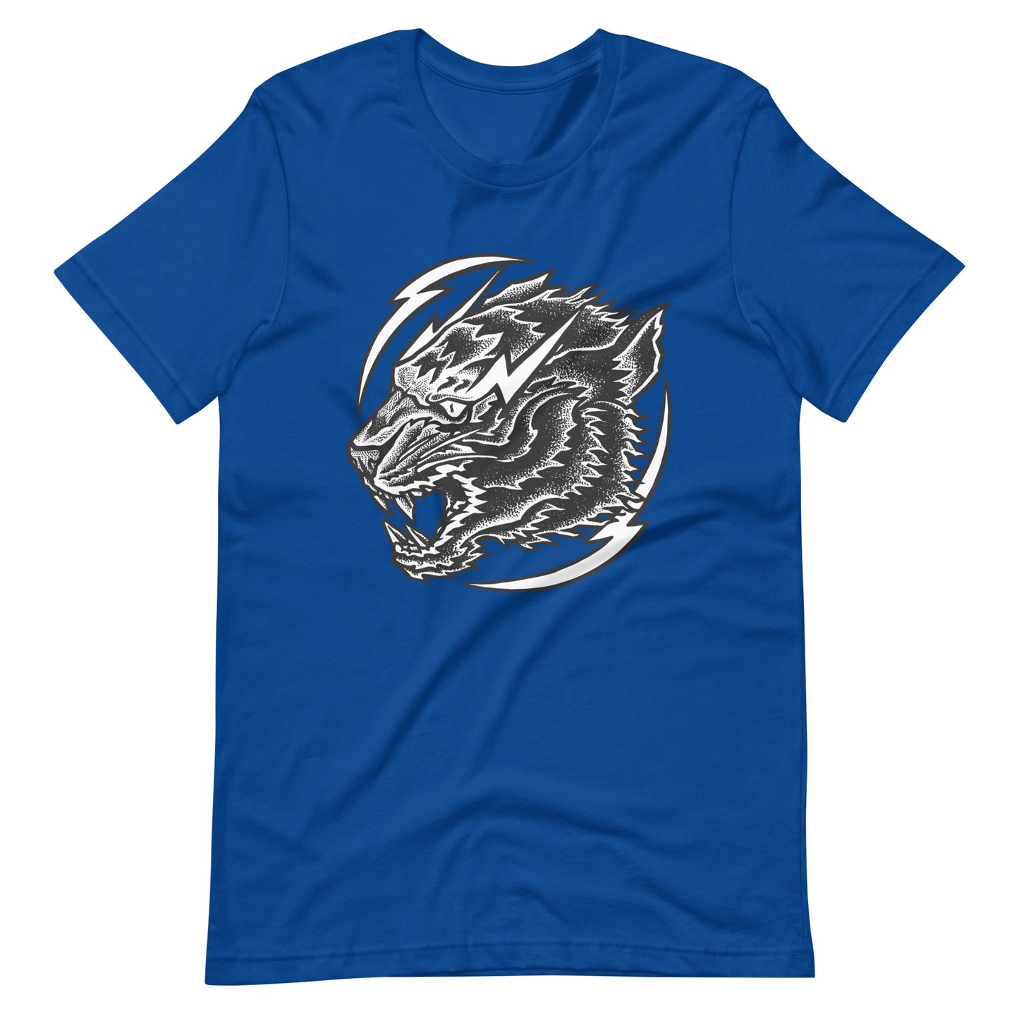 Thunder Tiger - Men's t-shirt - True Royal Front